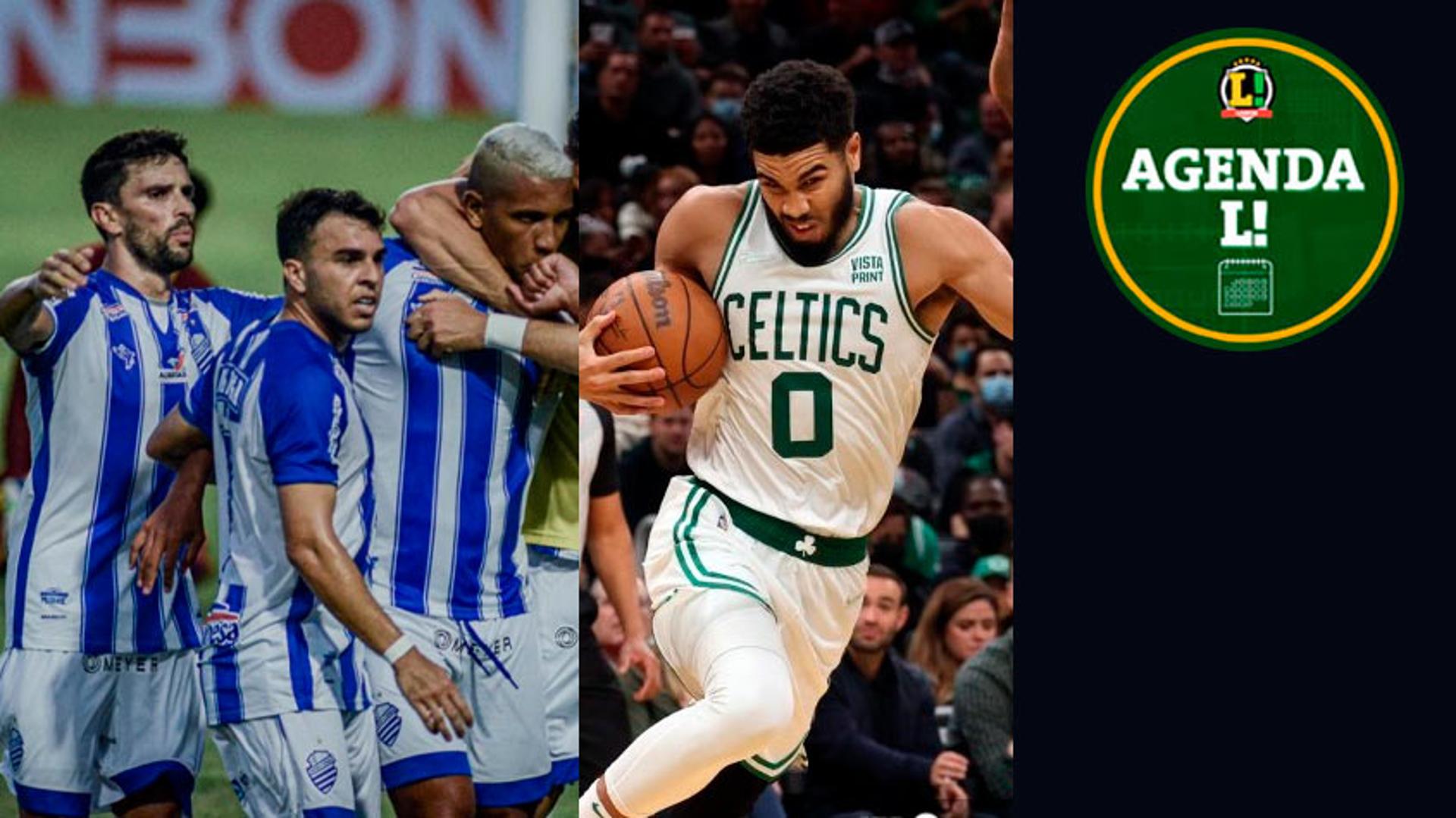 CSA na Série B 2021 e uma do Celtics na NBA 2021