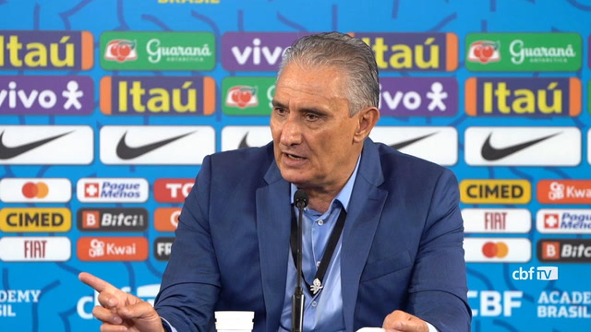 Tite - Brasil 1 x 0 Colômbia