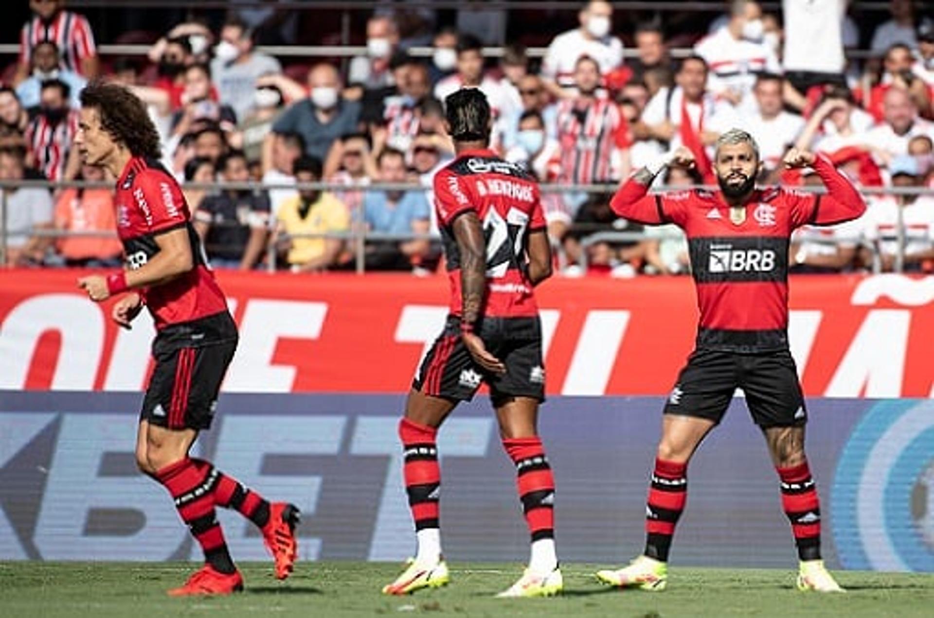 São Paulo x Flamengo - Gabigol