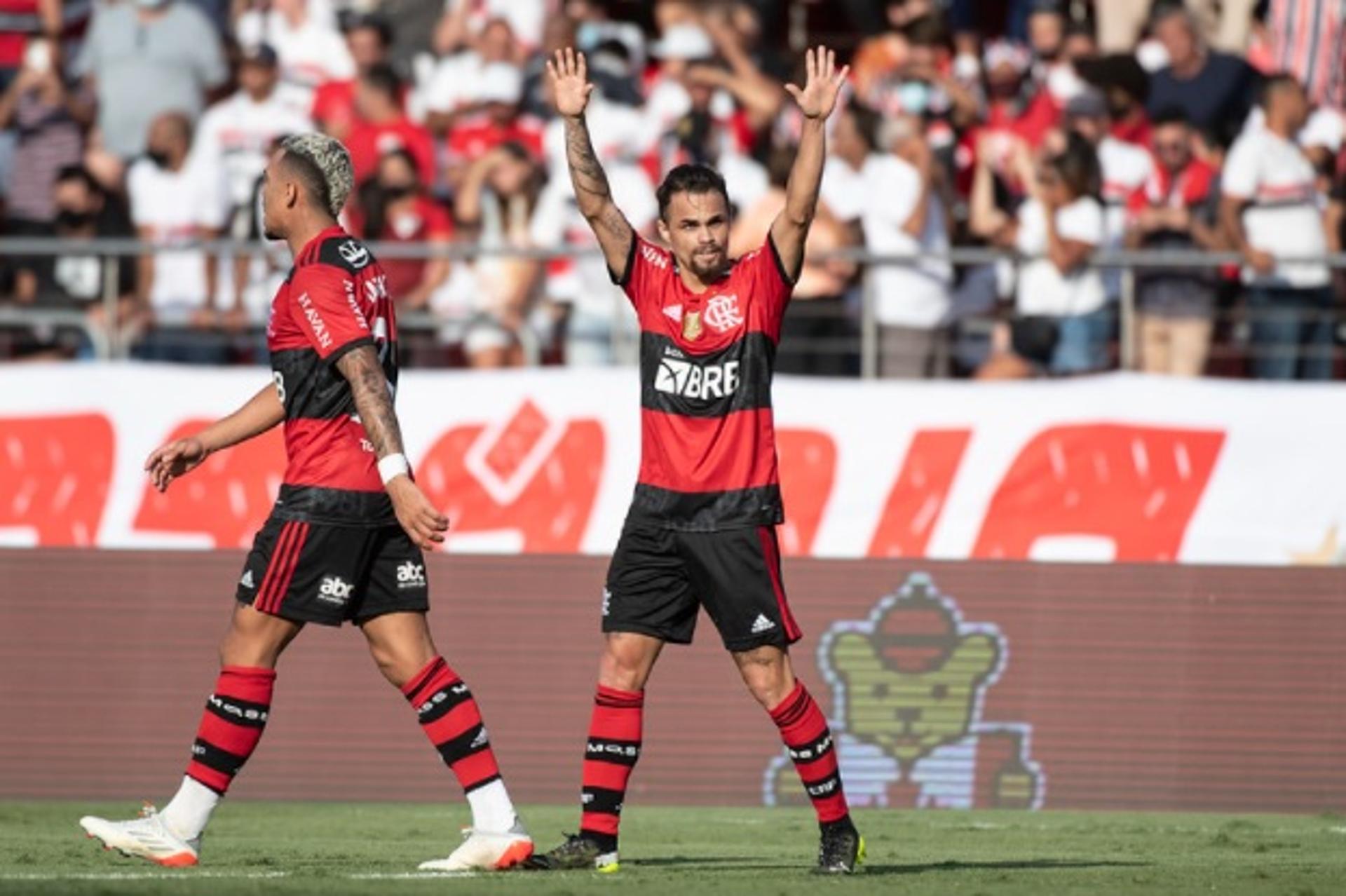 Michael brilhou na vitória do Flamengo sobre o São Paulo