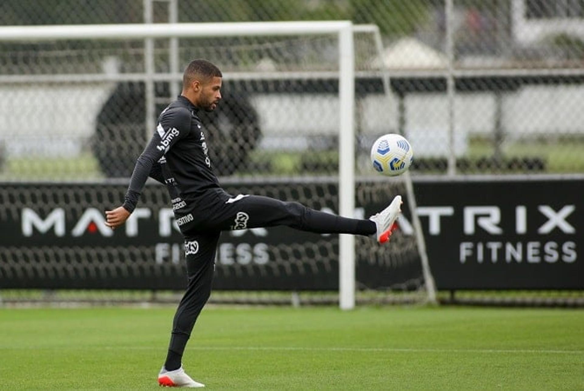 Vitinho - treino do Corinthians