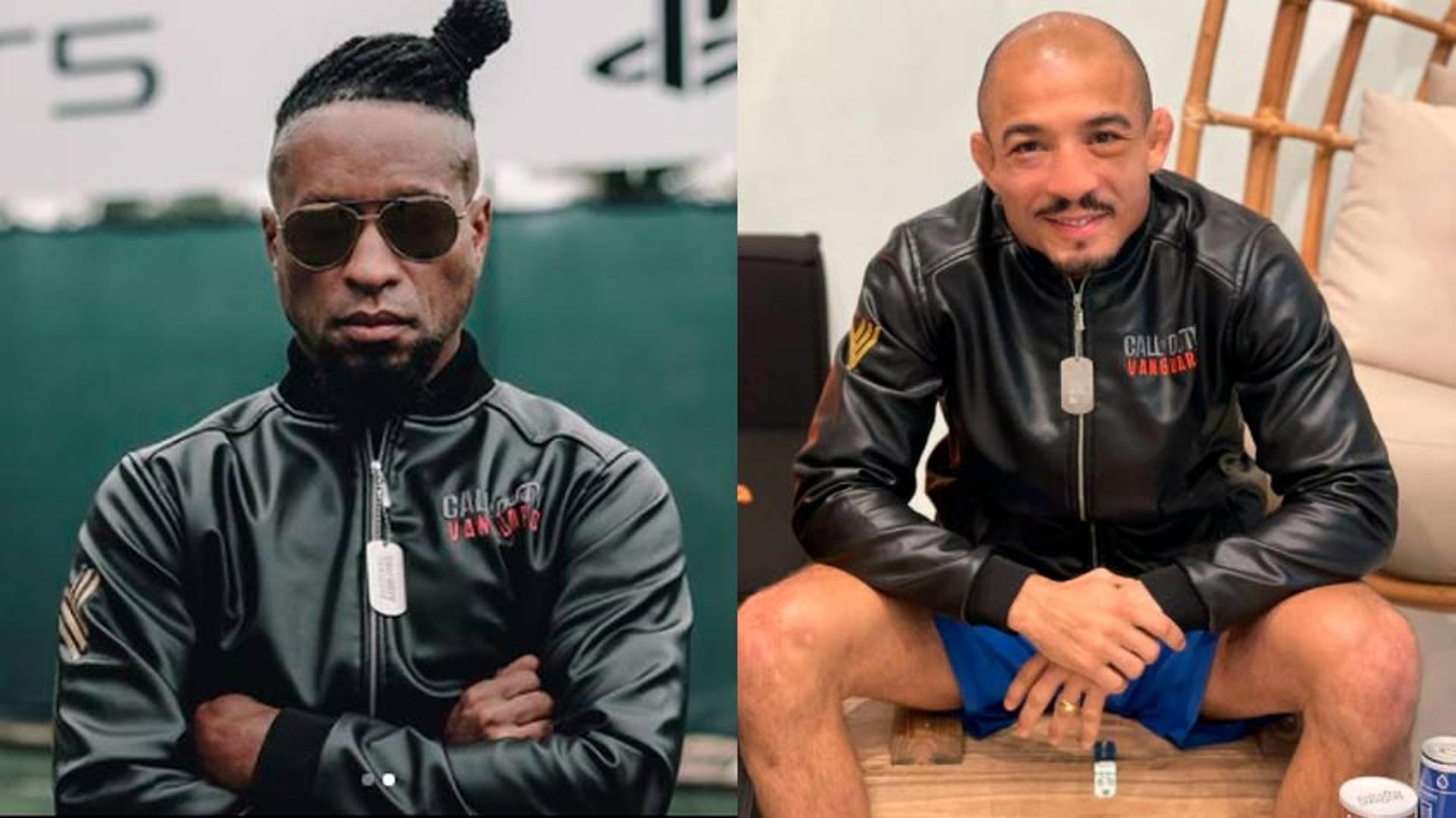 ex-jogador Zé Roberto e do lutador de MMA José Aldo.