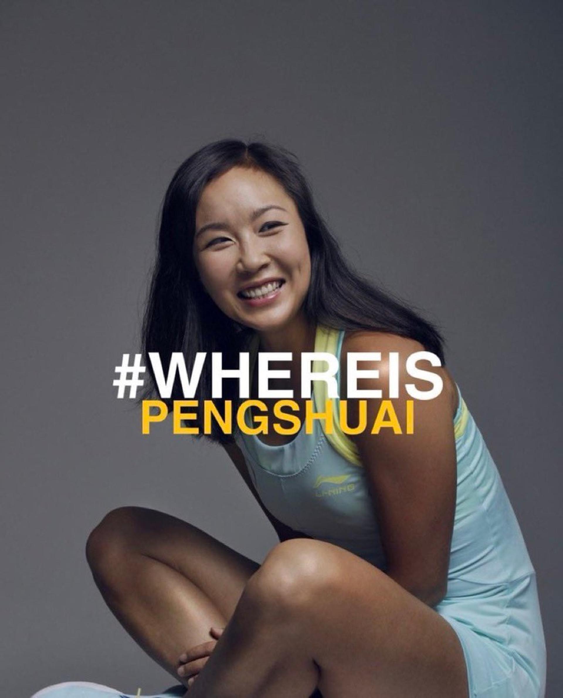 Comunidade internacional do tênis busca por Peng Shuai, desaparecida na China