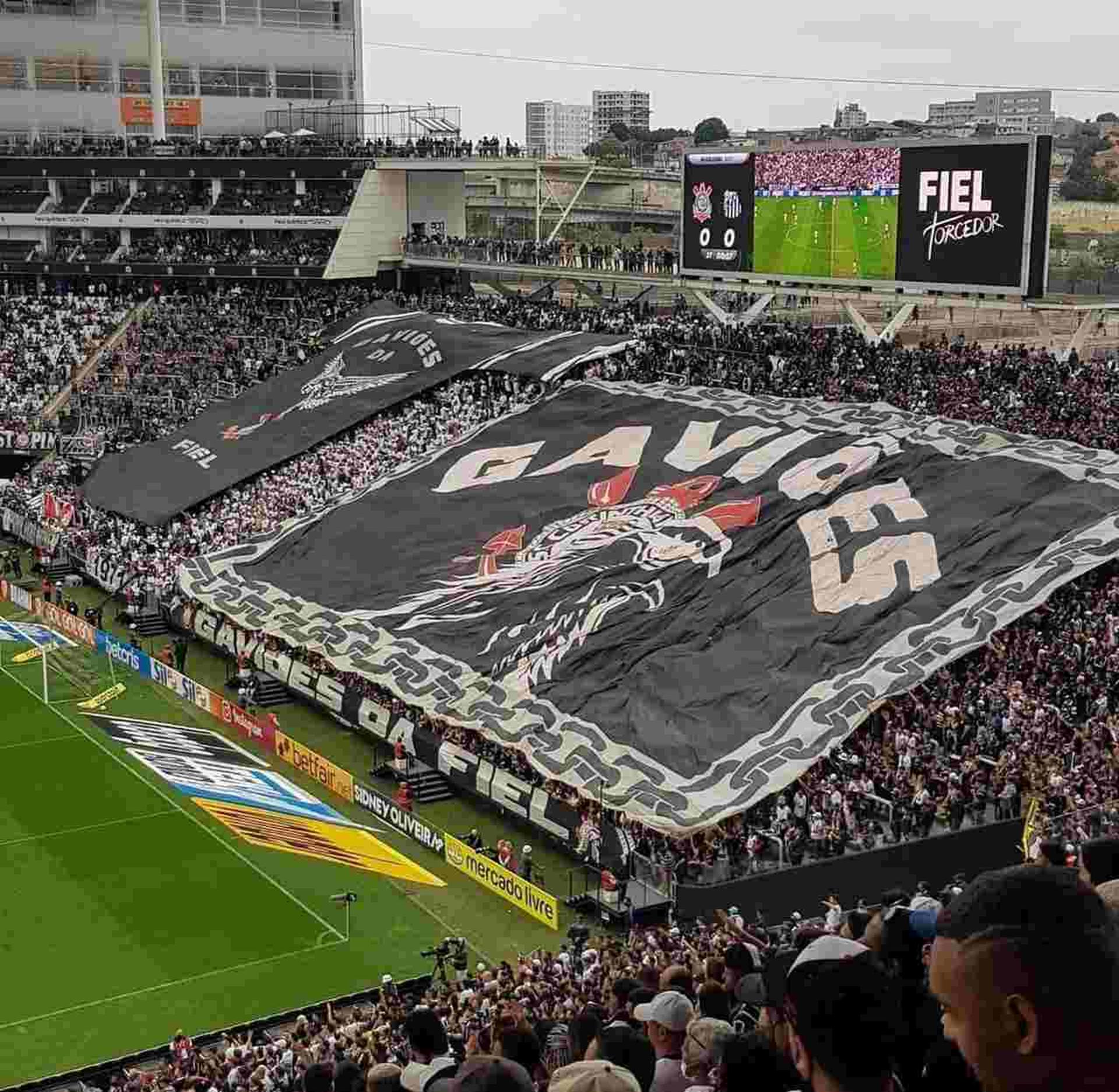 Corinthians 2 x 0 Santos - 2021 - Gaviões da Fiel