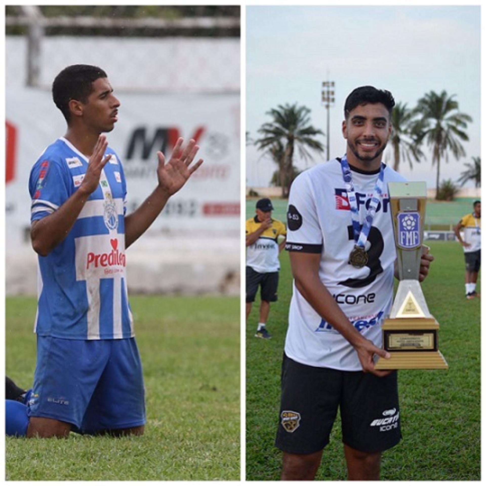 Pela Matonense, Willian (à esq.) conquistou o acesso para a A3 do Paulista. Murylo Benini (à dir.) está desempregado (Fotos: Divulgação)