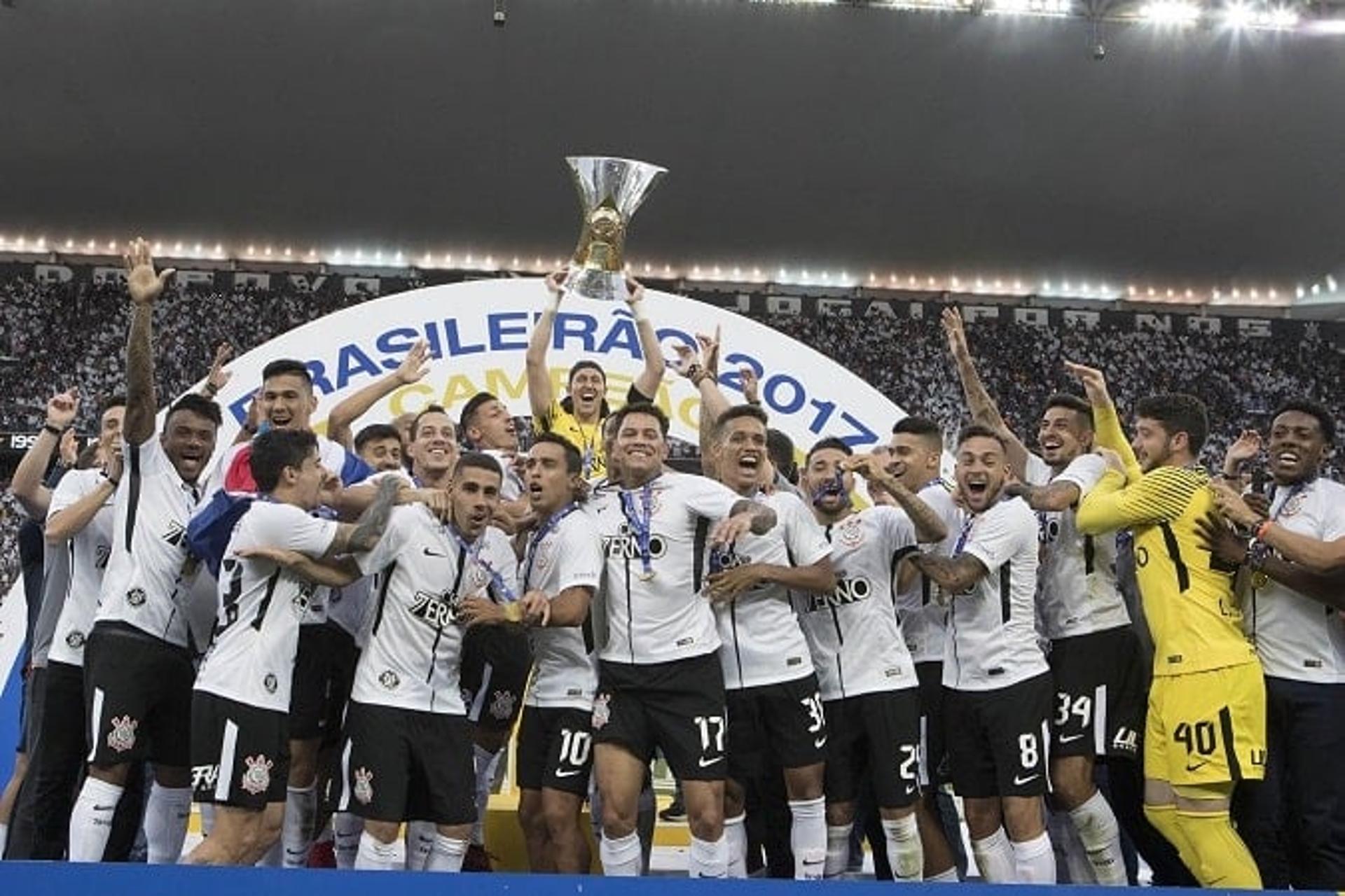 Corinthians x Atlético-MG - festa do título de 2017