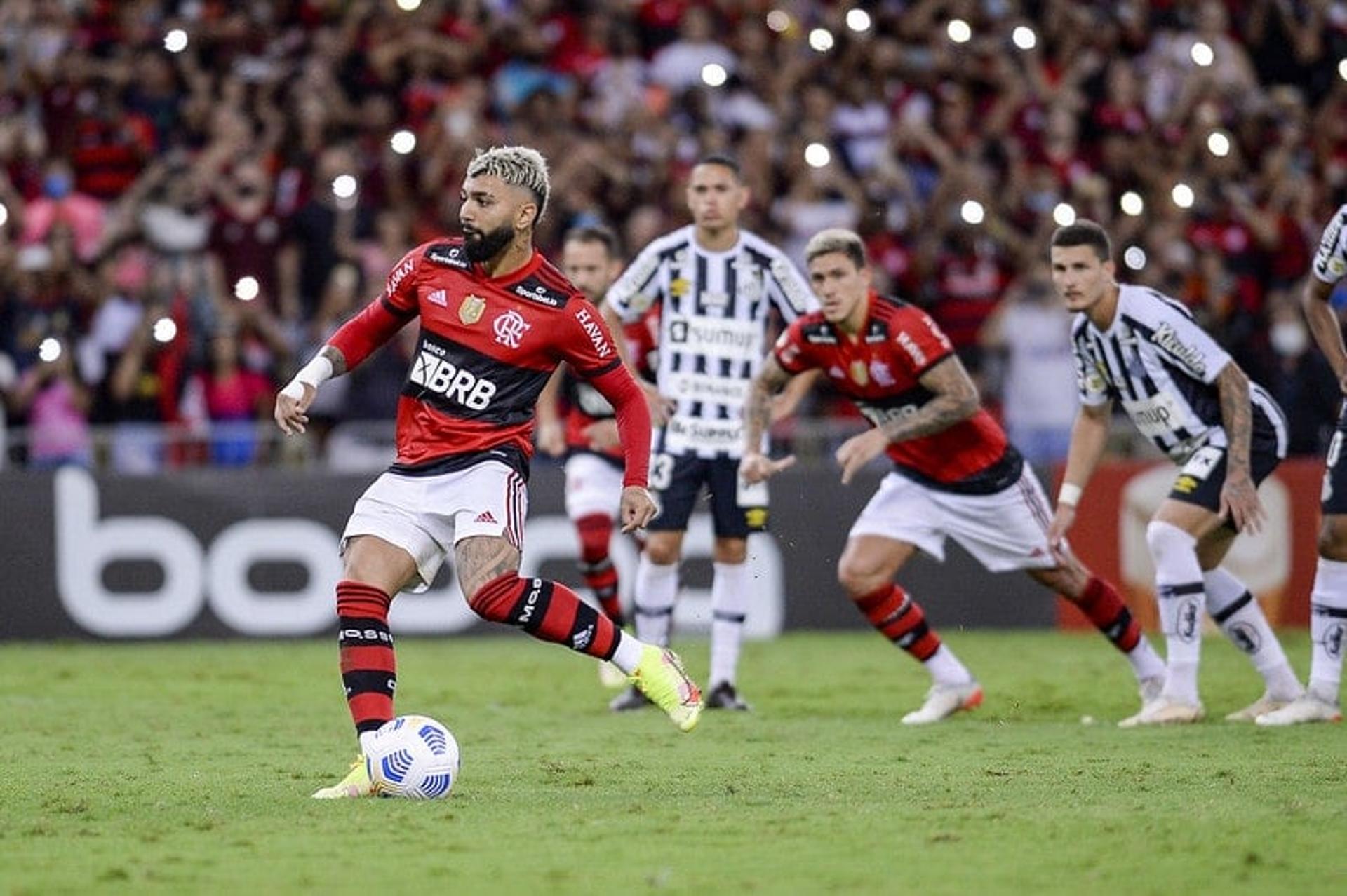 Flamengo x Santos - Gabigol