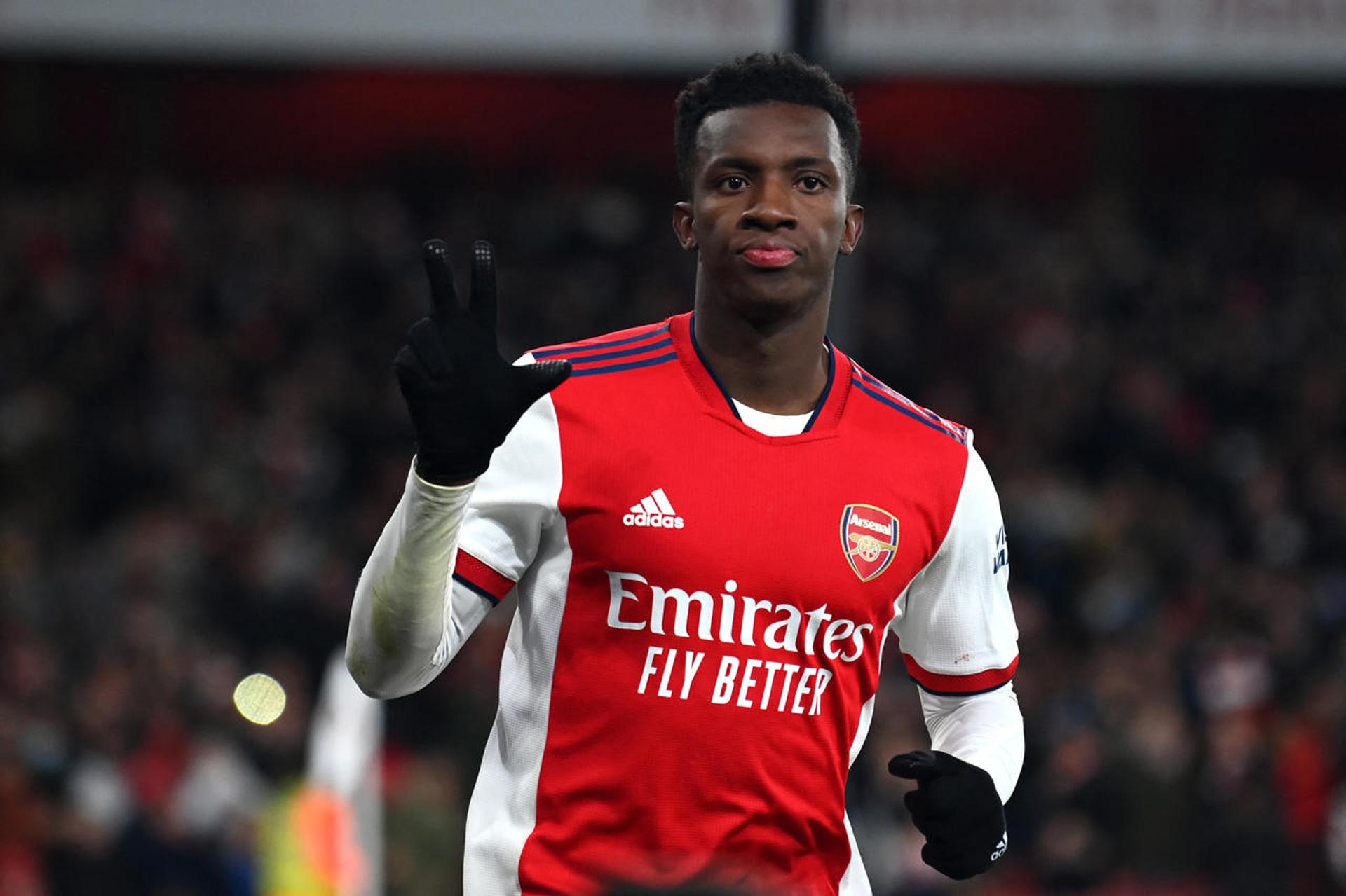 Arsenal x Sunderland - Edward Nketiah