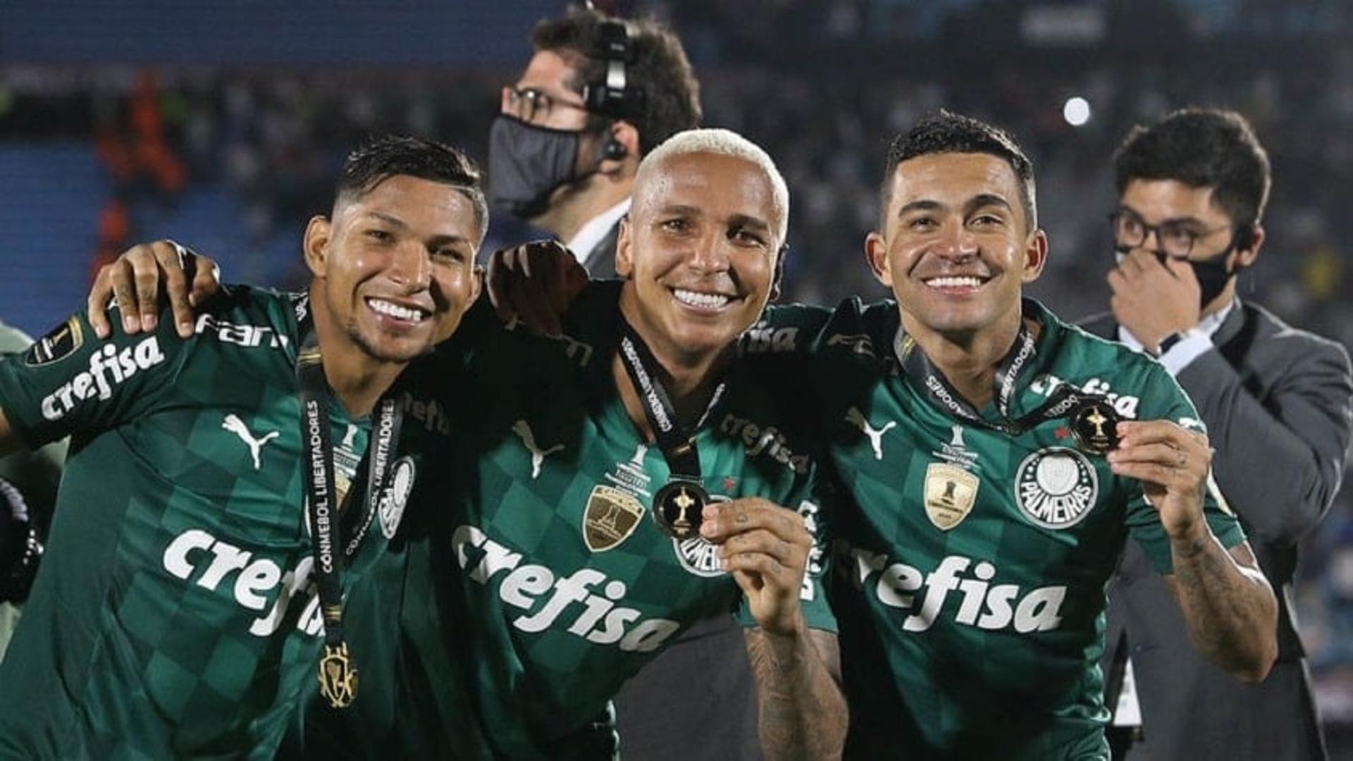 Rony, Deyverson e Dudu - Palmeiras