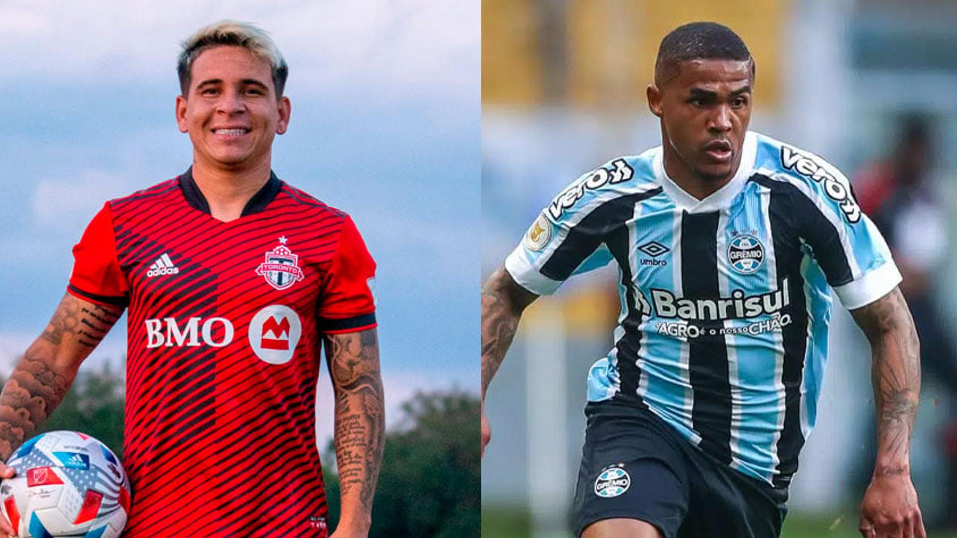 Soteldo e Douglas Costa