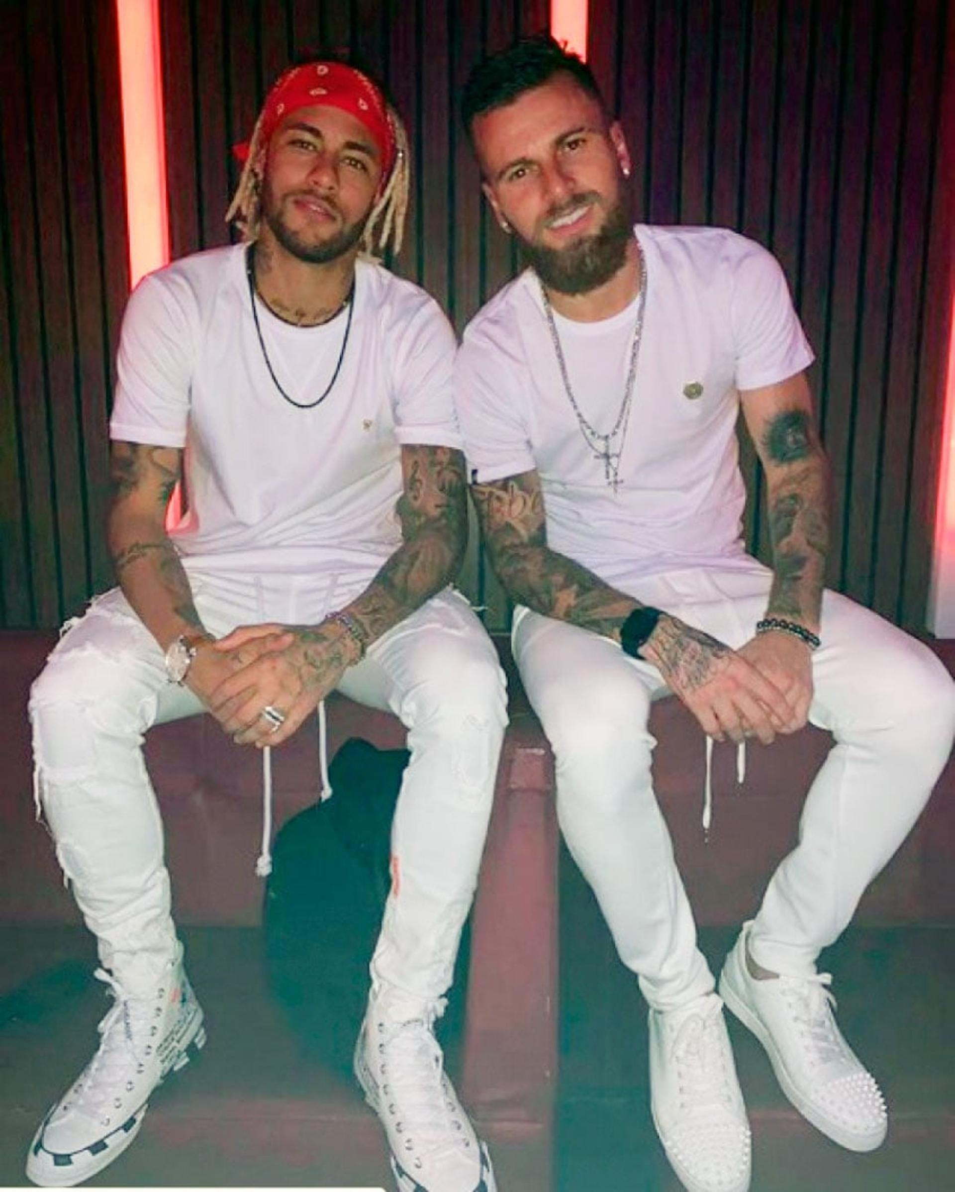 Neymar e Lucas Lima