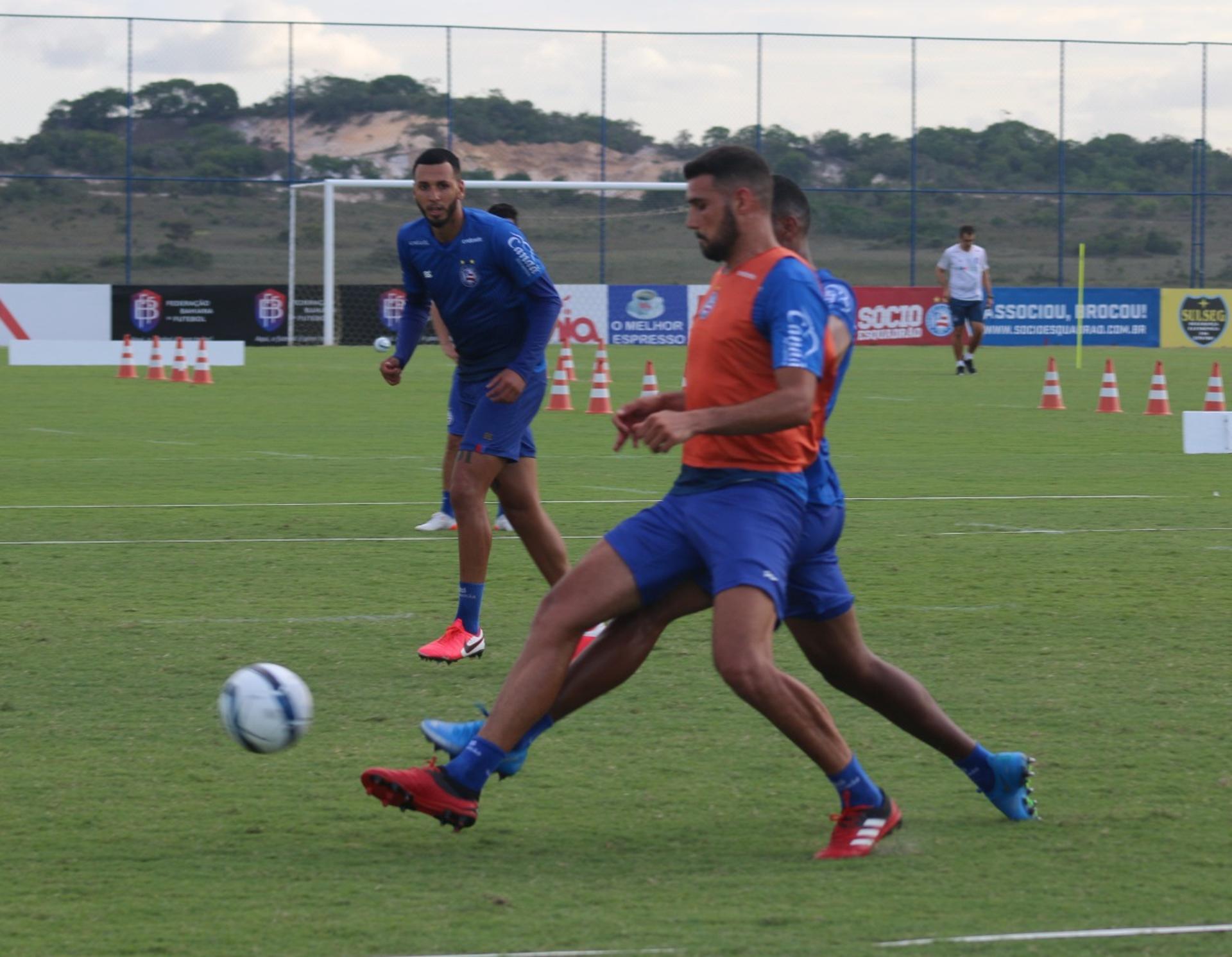 Ignacio em treino no Bahia