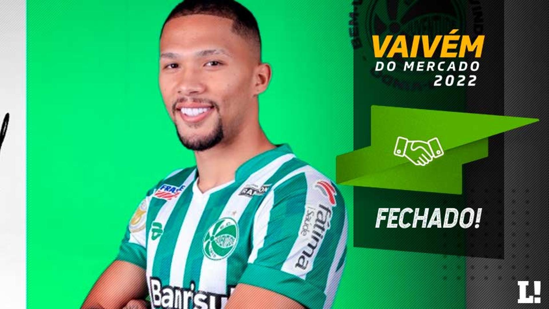 Vitor Gabriel fechado com o Juventude