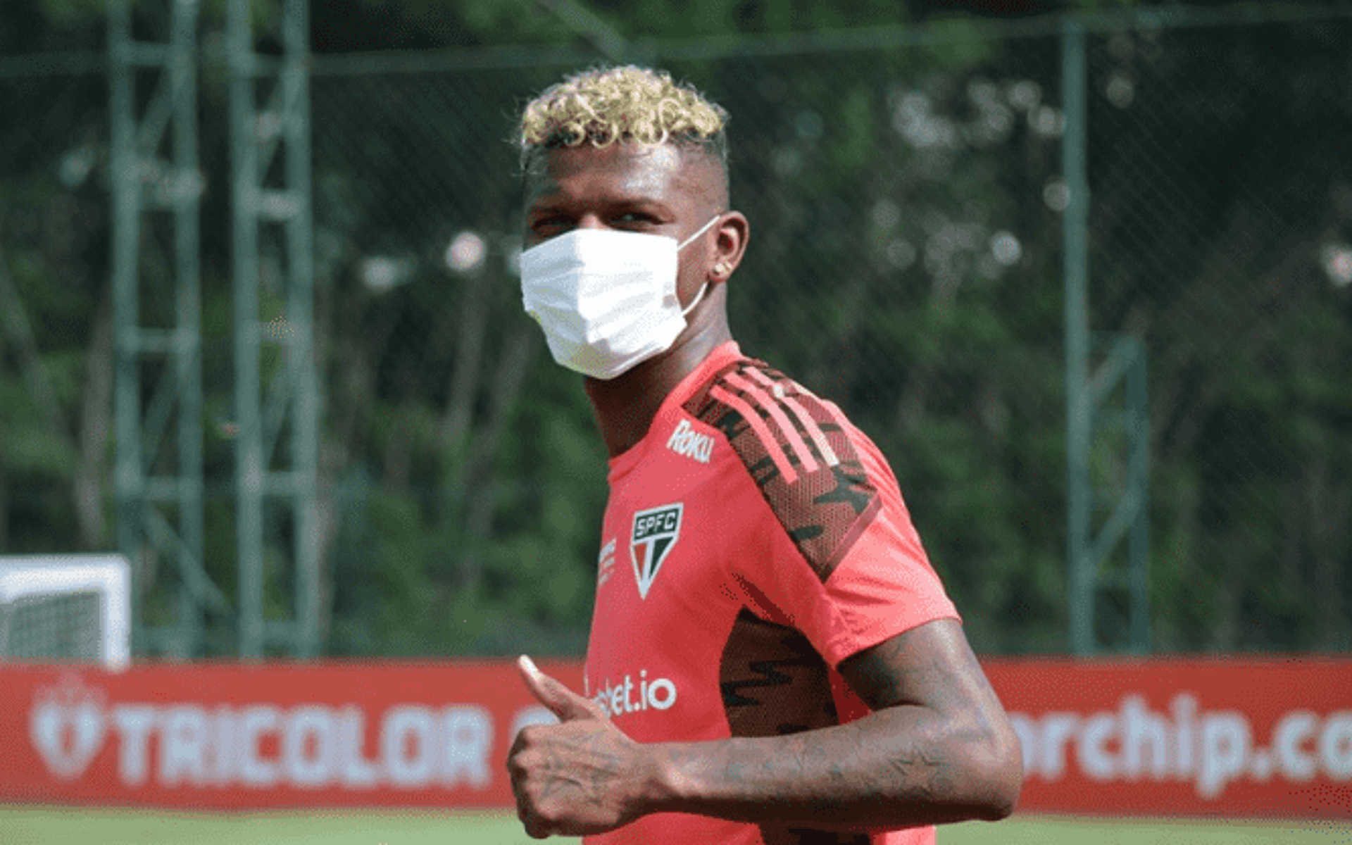 Arboleda treino São Paulo