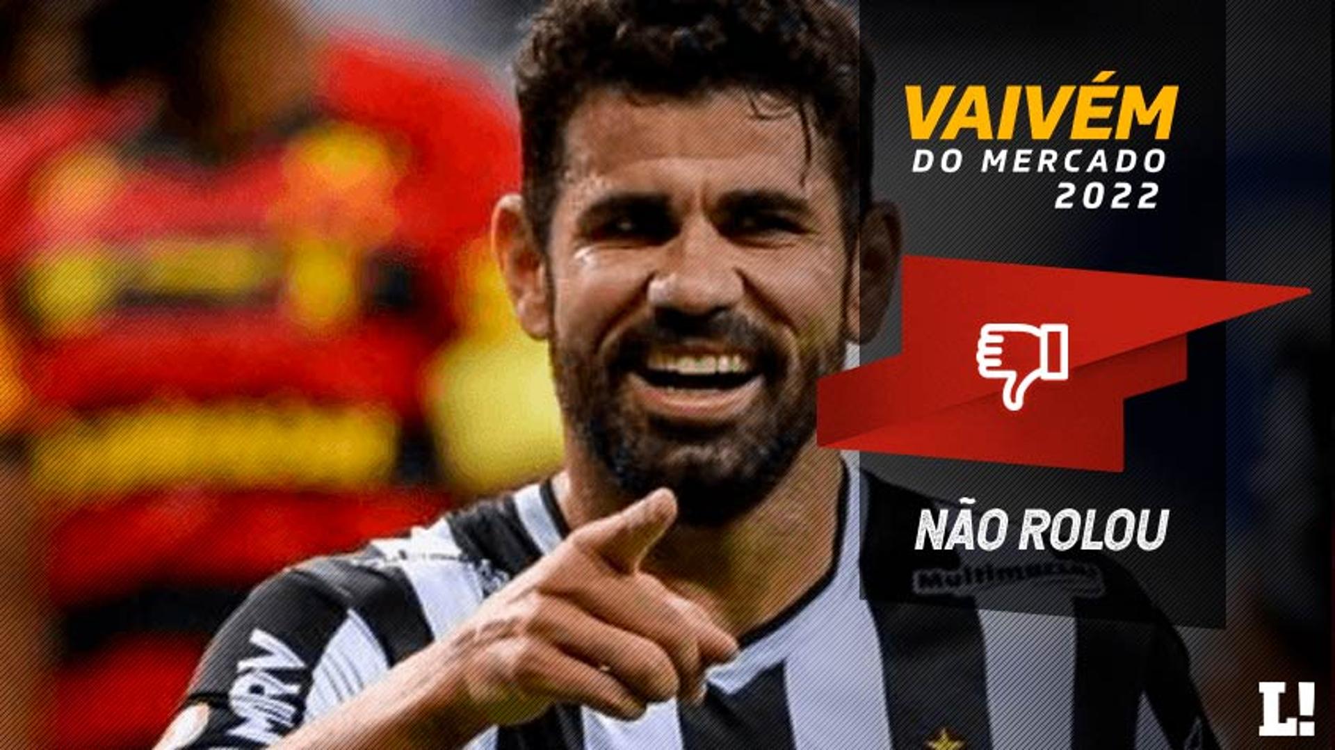 Diego Costa, do Atlético-MG