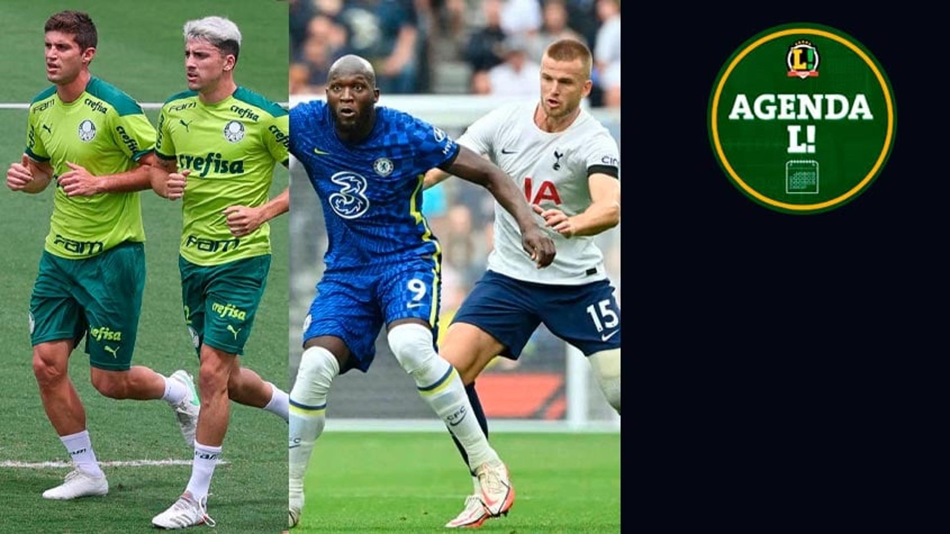 Palmeiras em 2021 e jogo entre Chelsea e Tottenham