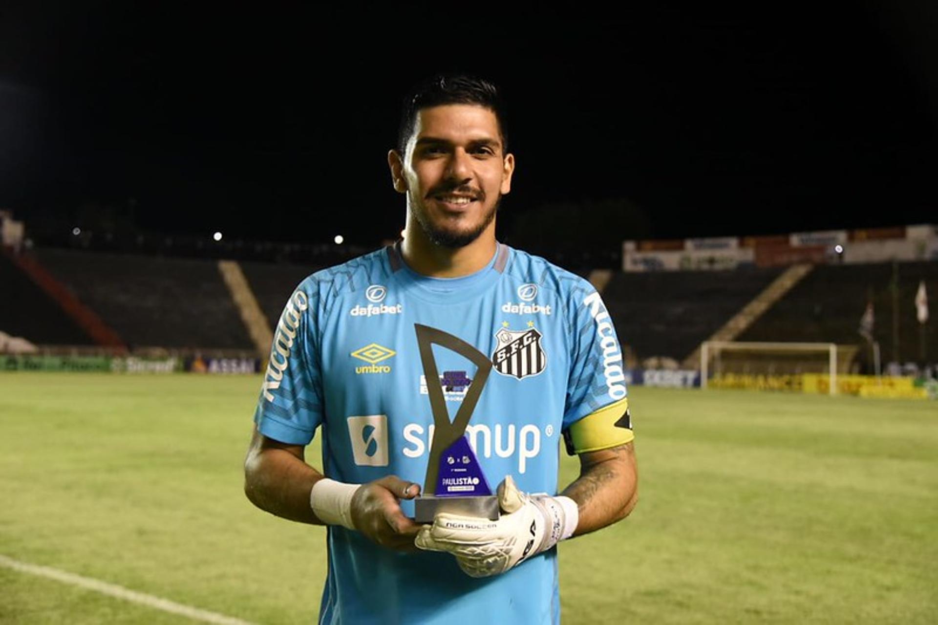 Inter de Limeira x Santos - João Paulo melhor em campo