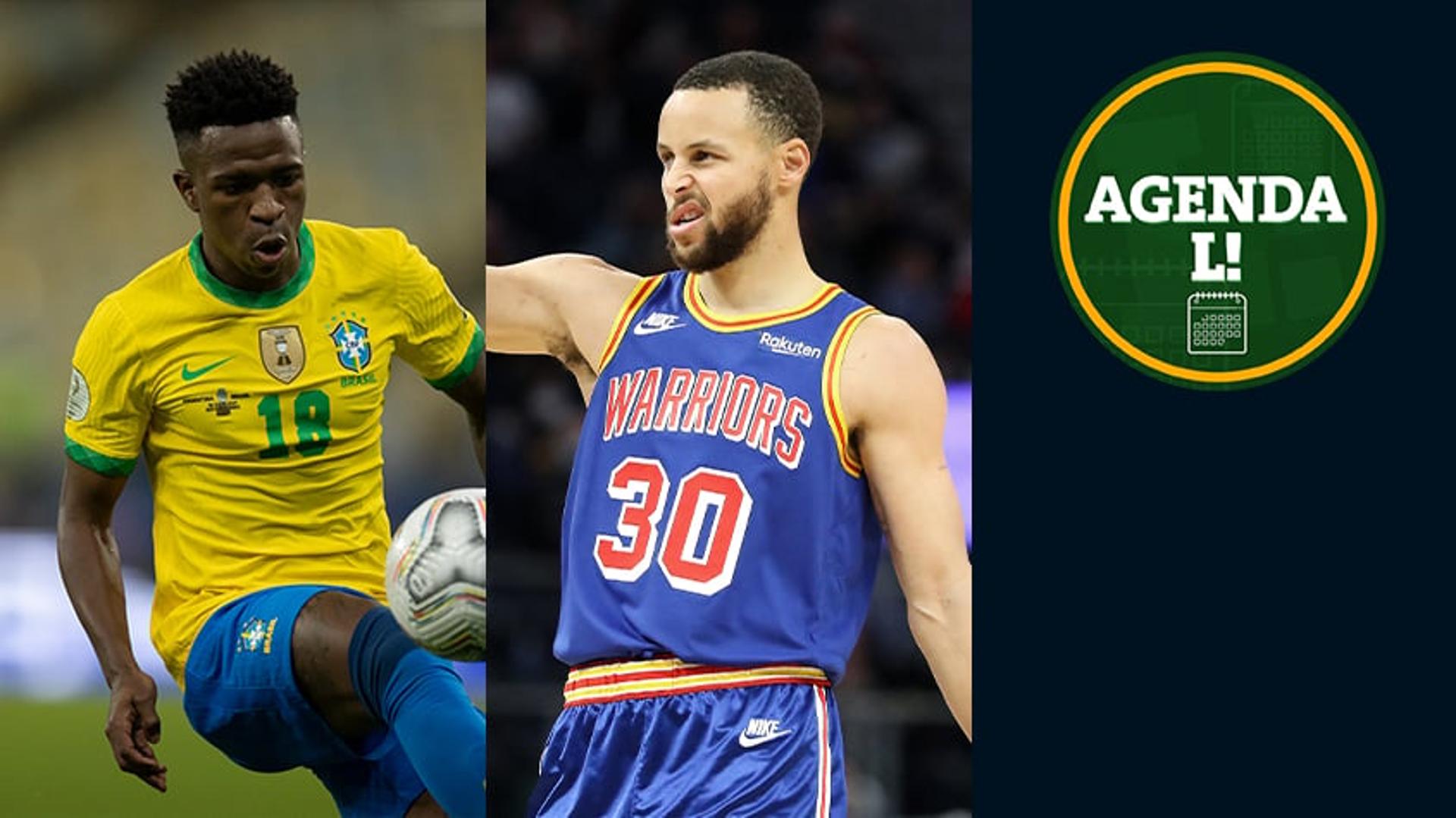 Agenda do Dia - Seleção e Golden State Warriors