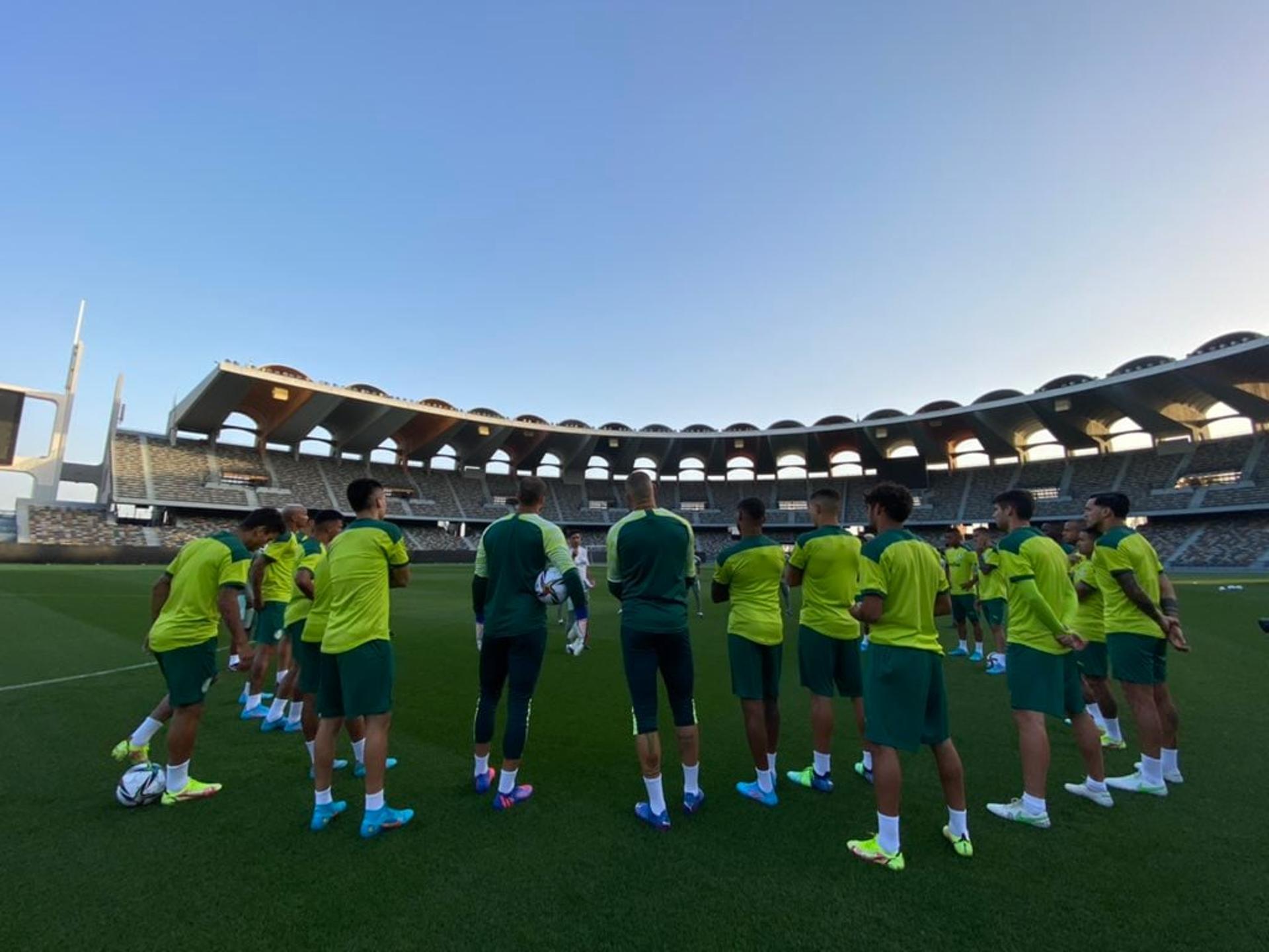 Palmeiras treino Abu Dhabi