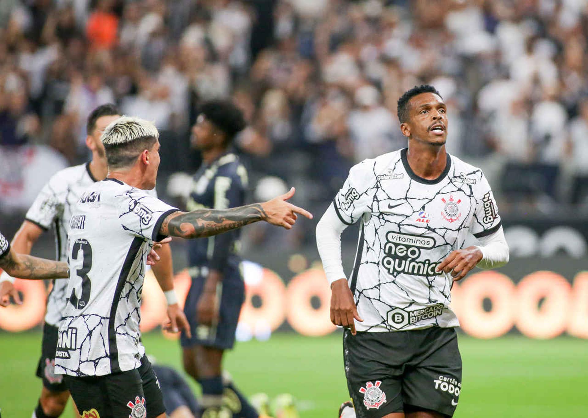 Jô - Corinthians x Santos - Paulistão 2022