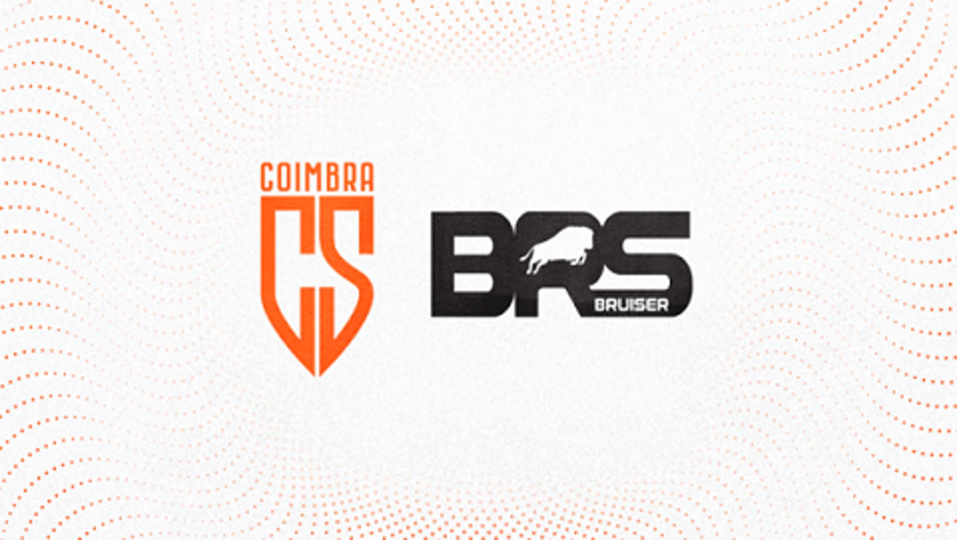 O Coimbra terá a parceria da Bruiser nesta temporada 2022