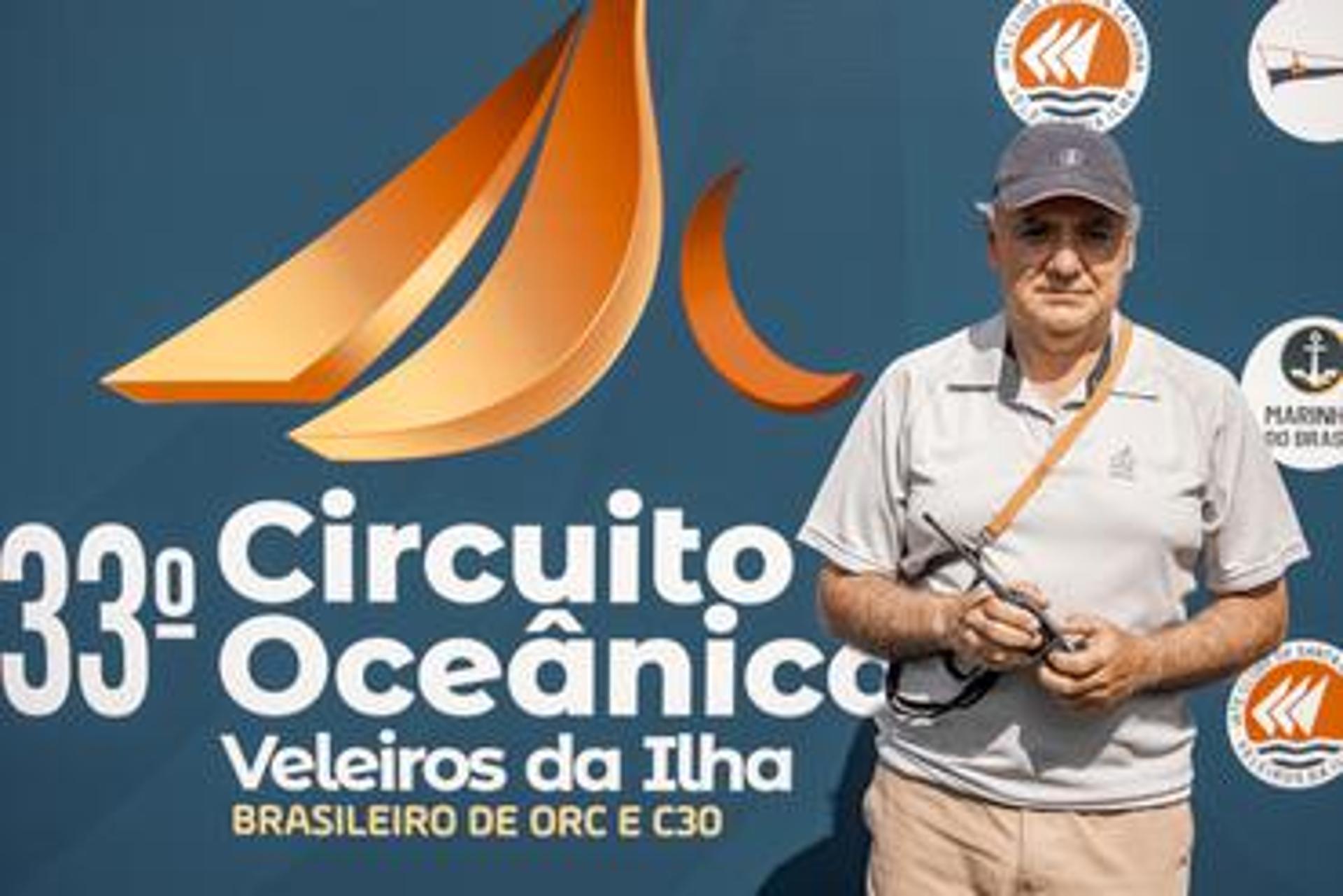 Catarinense Ricardo Navarro foi escolhido pela World Sailing como delegado técnico de Paris-2024 (Foto: Gabriel Heusi | ICSC)