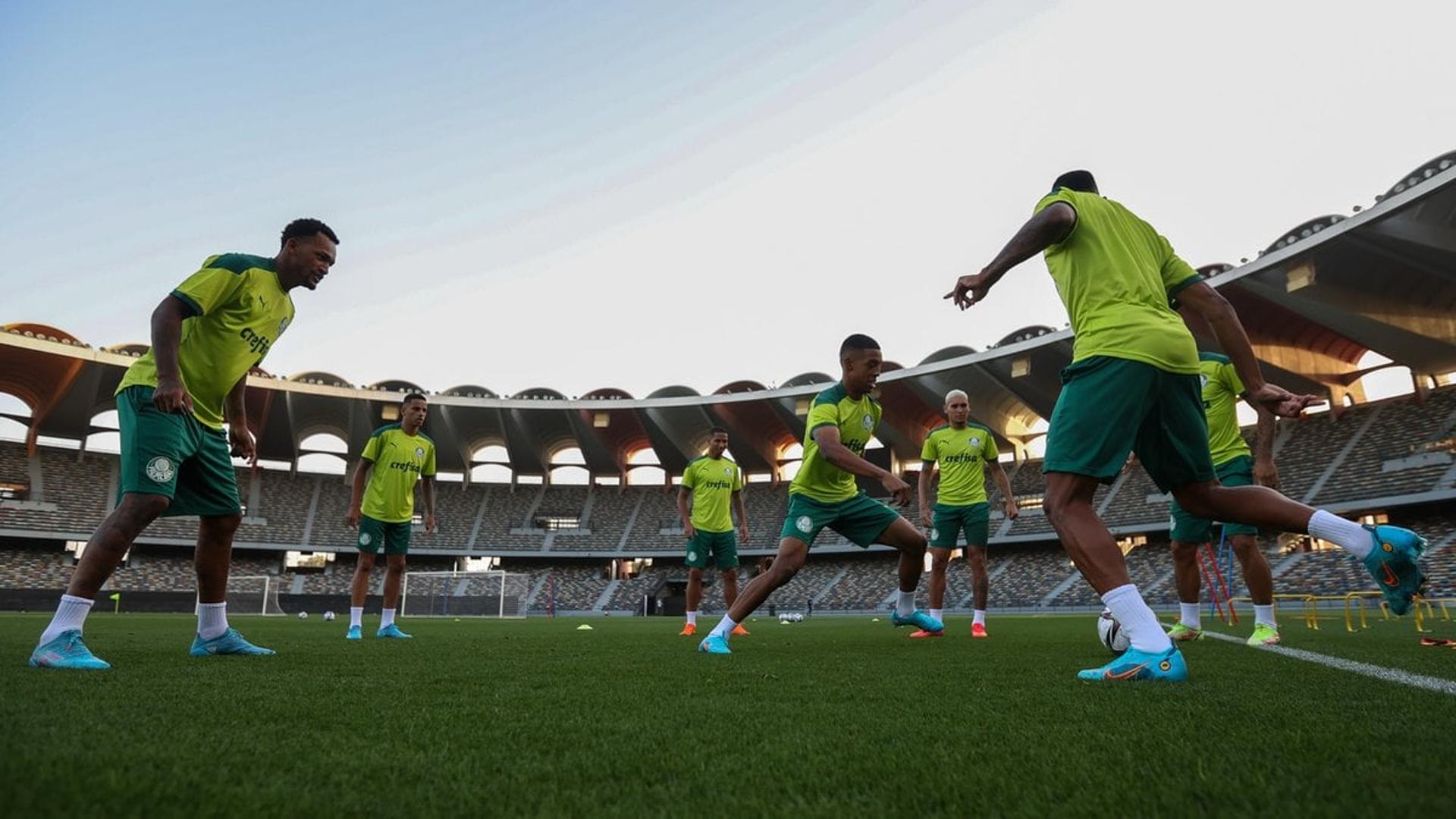 Palmeiras treino Abu Dhabi