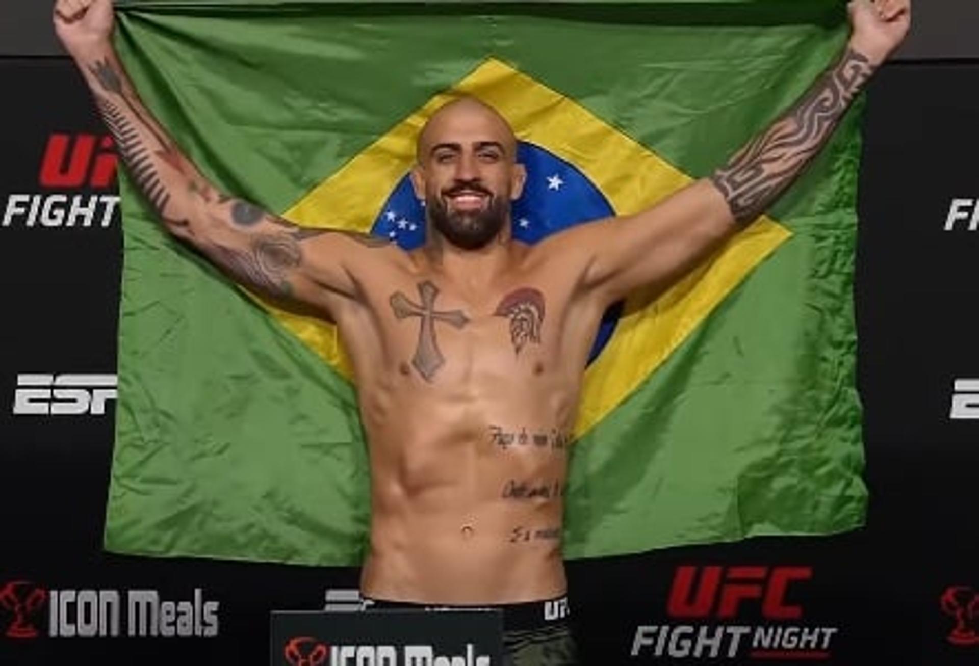 Danilo Marques vai enfrentar o compatriota Jailton Malhadinho no UFC Vegas 47 (Foto: Reprodução)