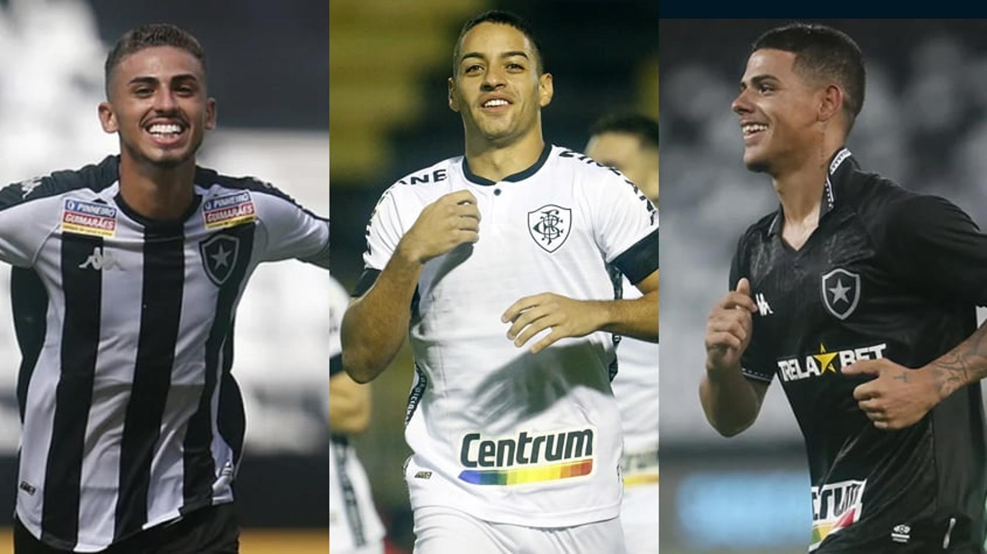 Juninho, Felipe Ferreira e Raí - Botafogo