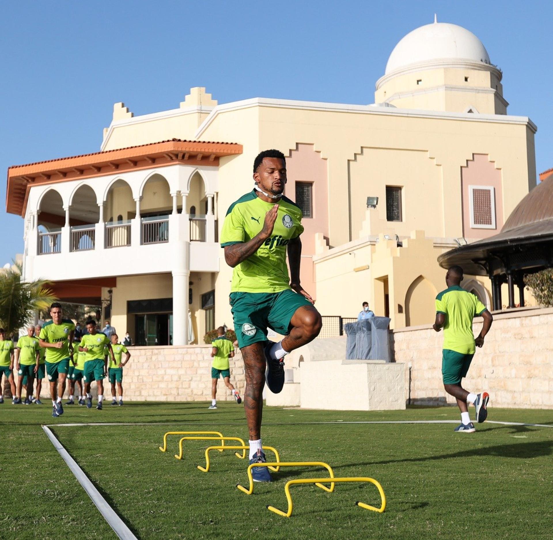 Palmeiras treino Abu Dhabi