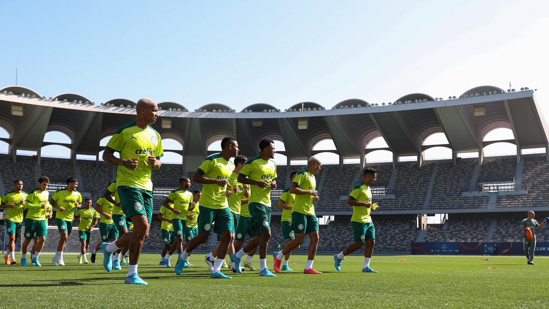 Palmeiras treino Abu Dhabi