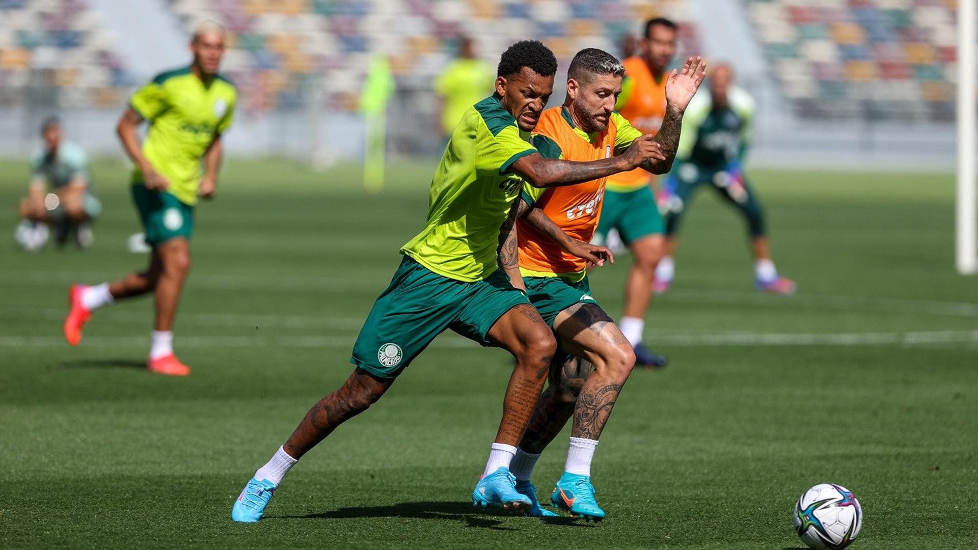 Palmeiras treino Abu Dhabi