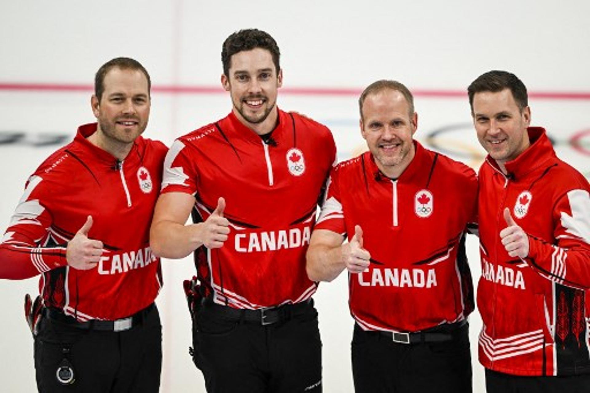 Curling Canadá - Olimpíadas de Inverno