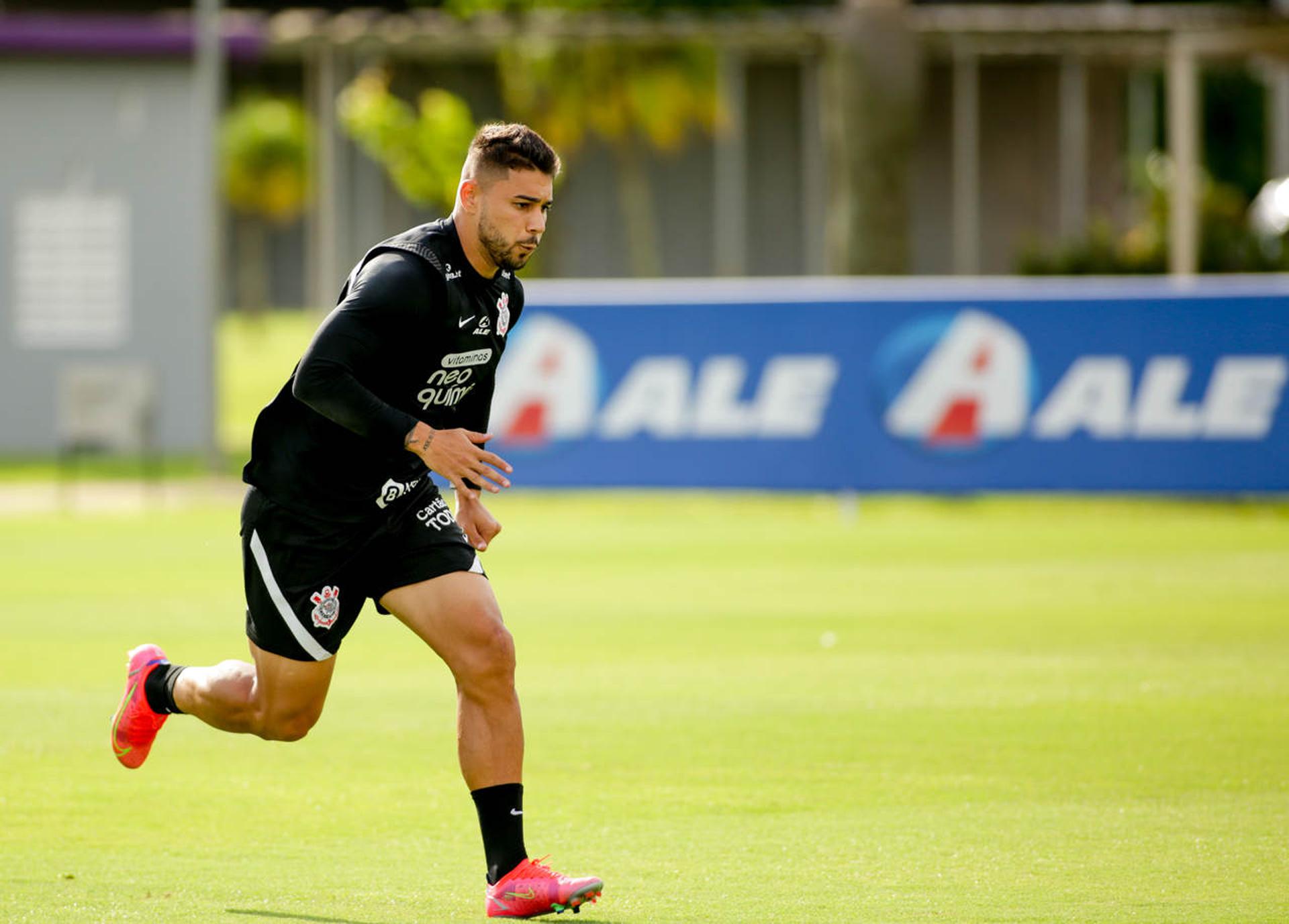 João Pedro - Treino Corinthians