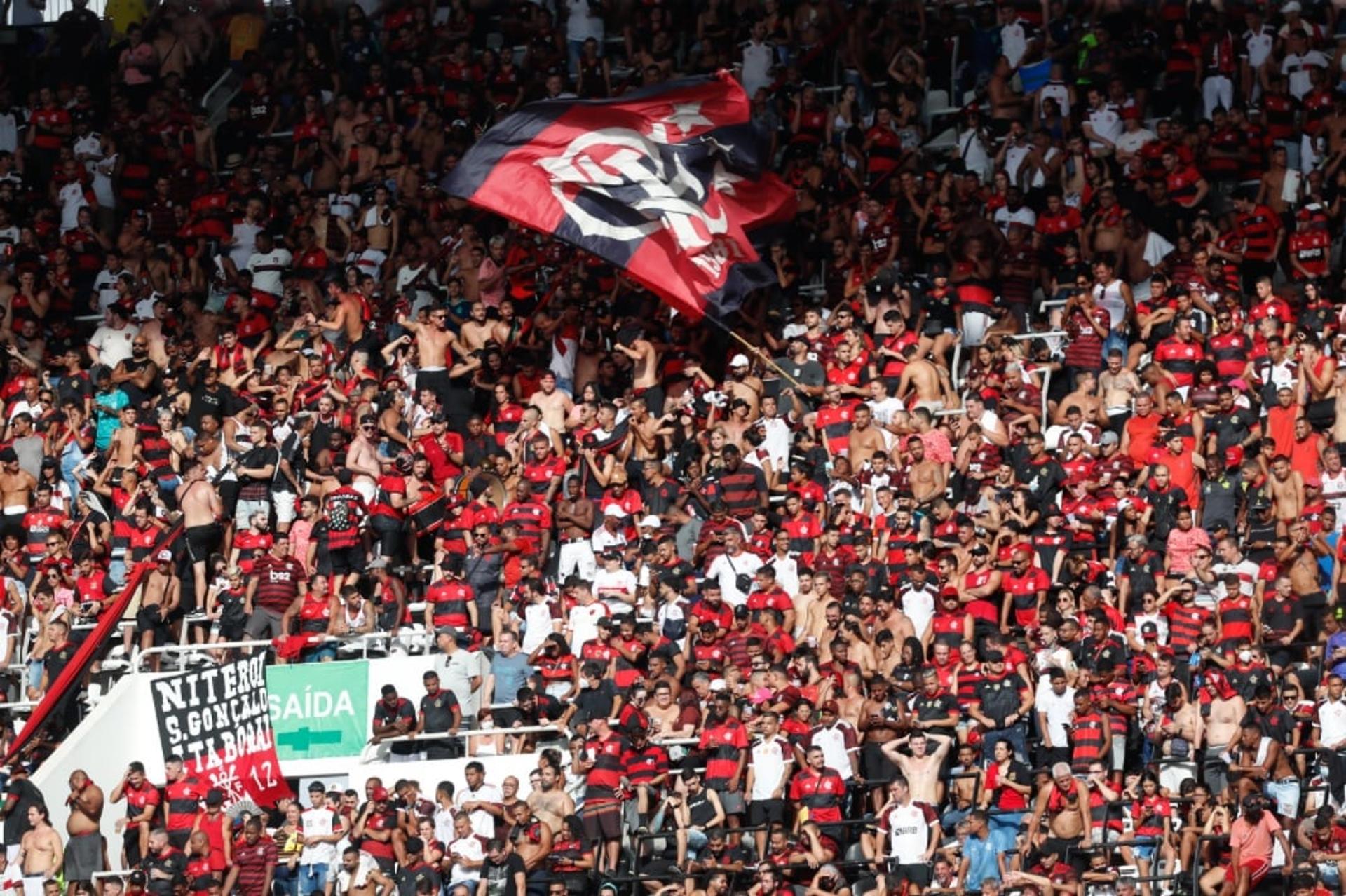 Flamengo - Torcida - Nilton Santos