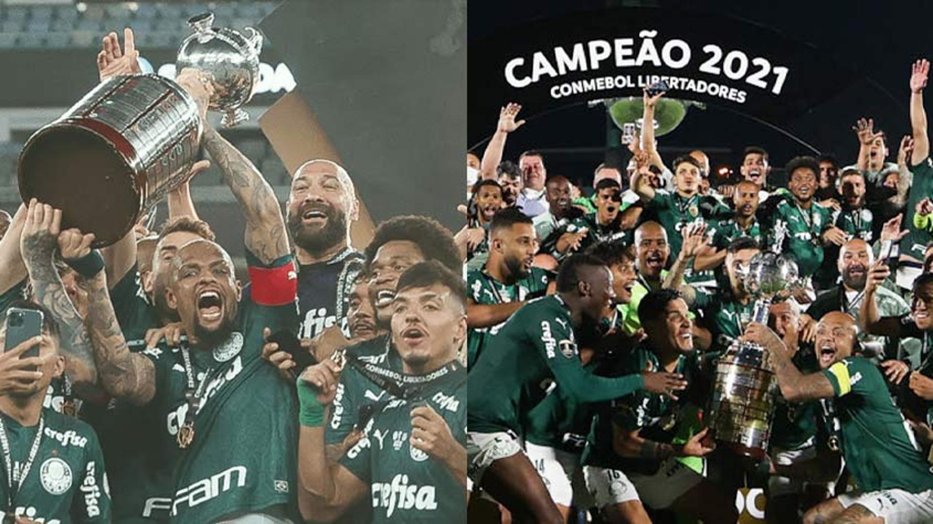 Palmeiras libertadores 2021 e 2020