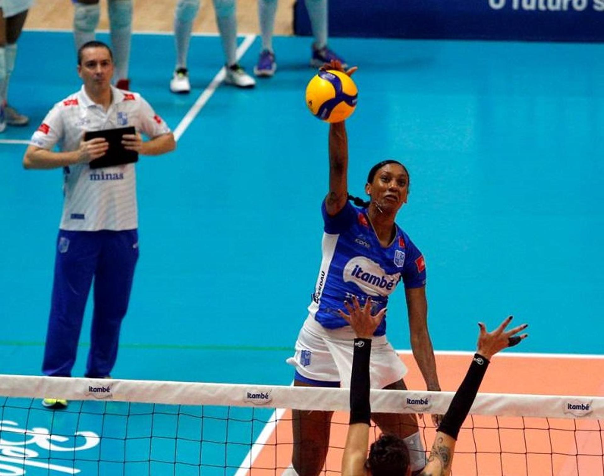 Danielle Cuttino é um dos destaques do Itambé/Minas na Superliga (Foto: Orlando Bento/Minas)