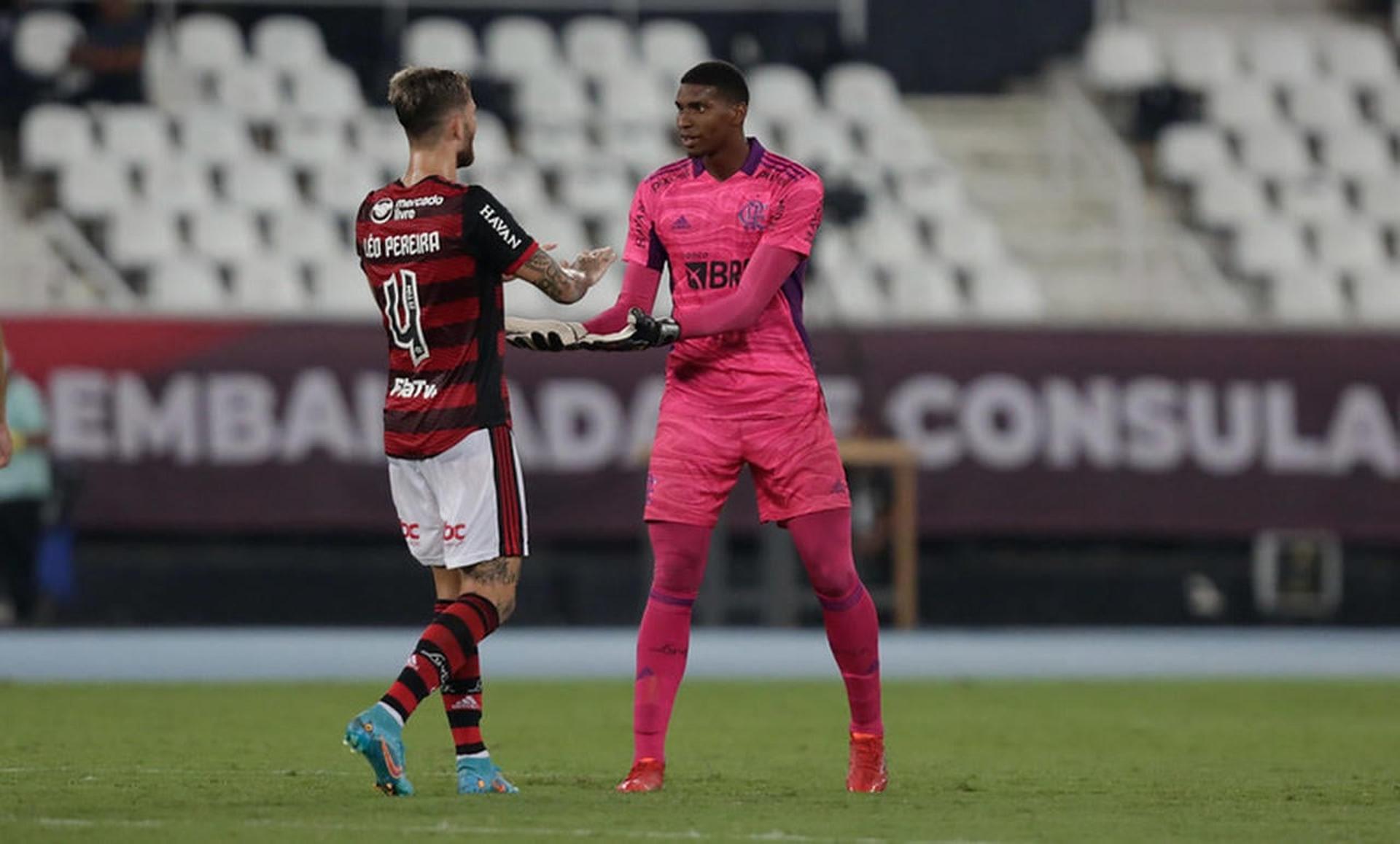 Hugo Souza - Botafogo x Flamengo