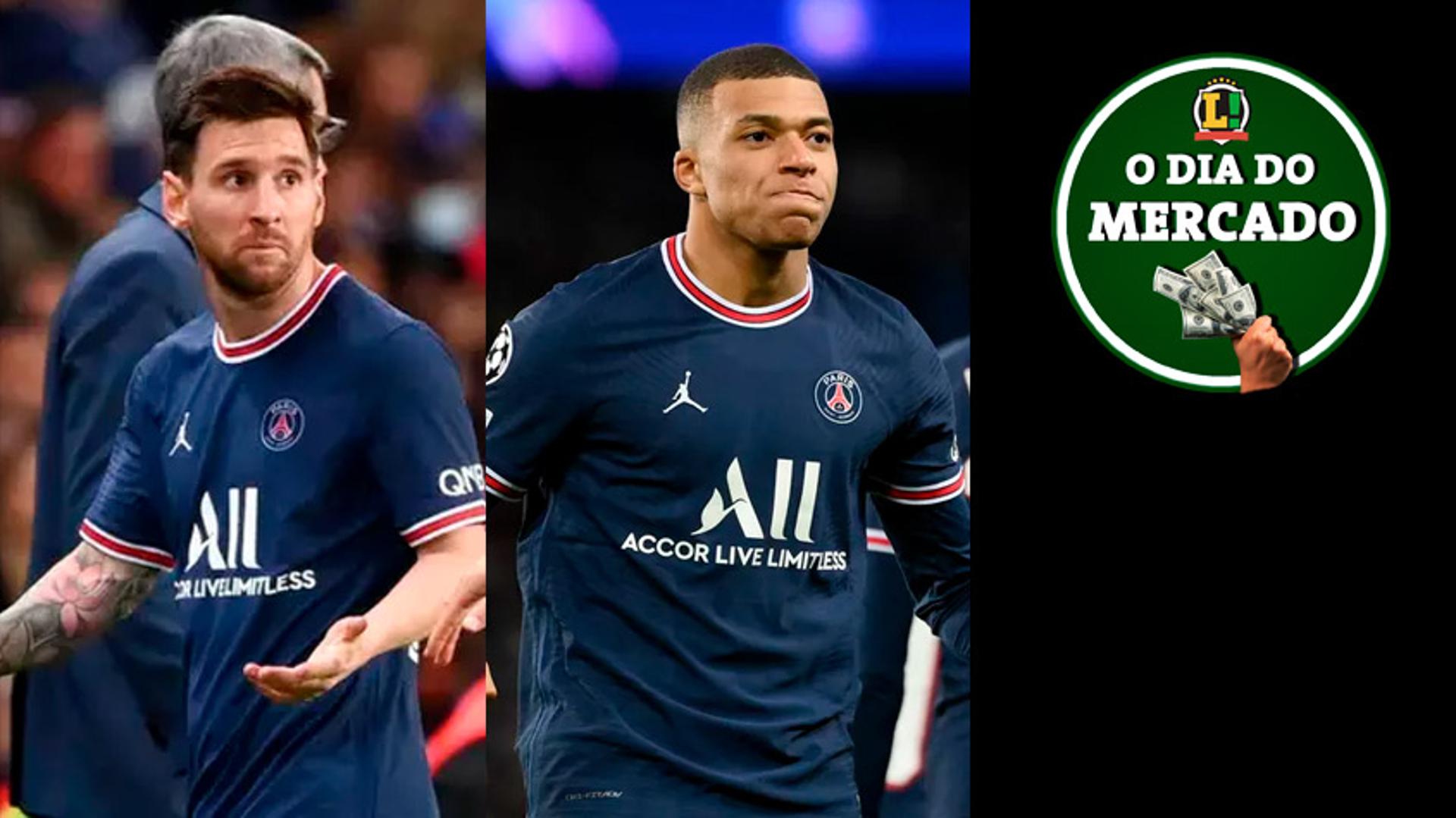 Dia do Mercado - Messi e Mbappe