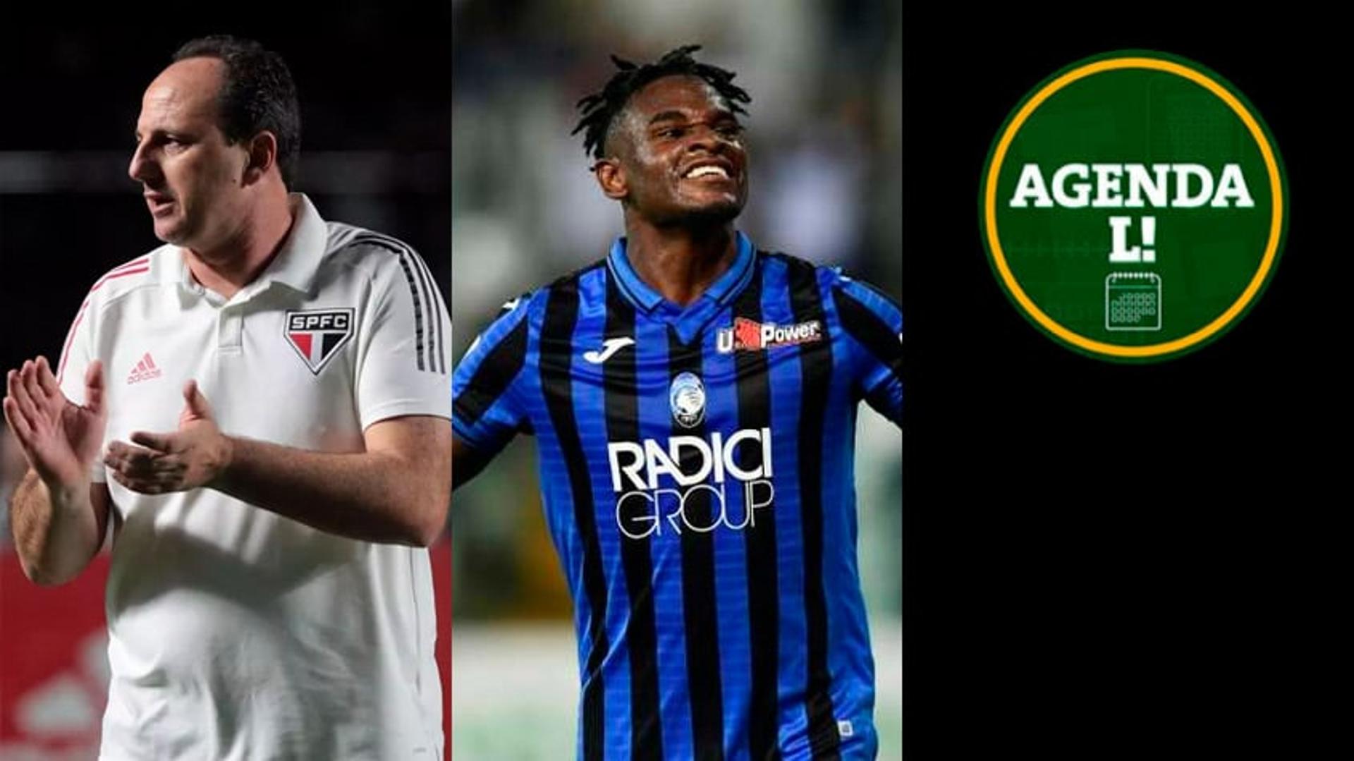 Agenda Lance! São Paulo e Atalanta