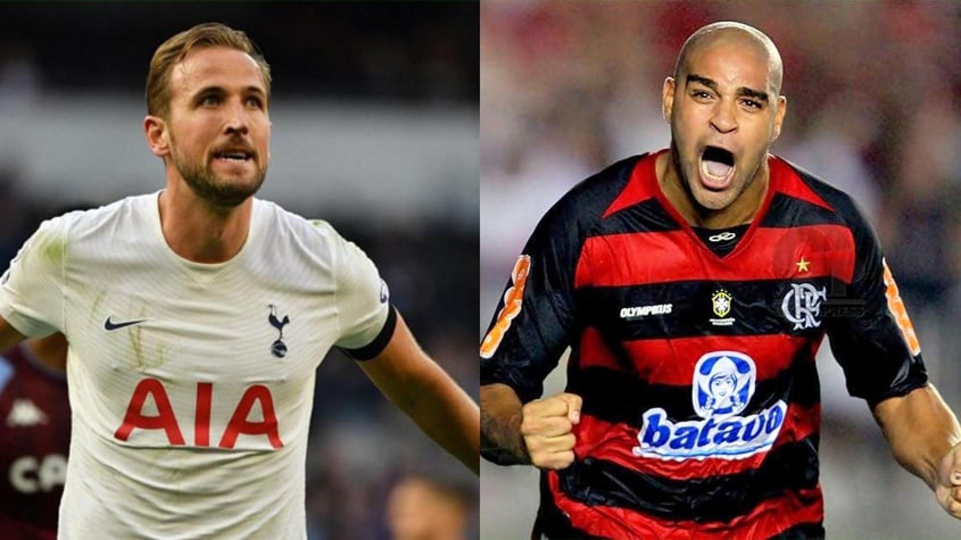 Montagem Harry Kane Adriano Imperador