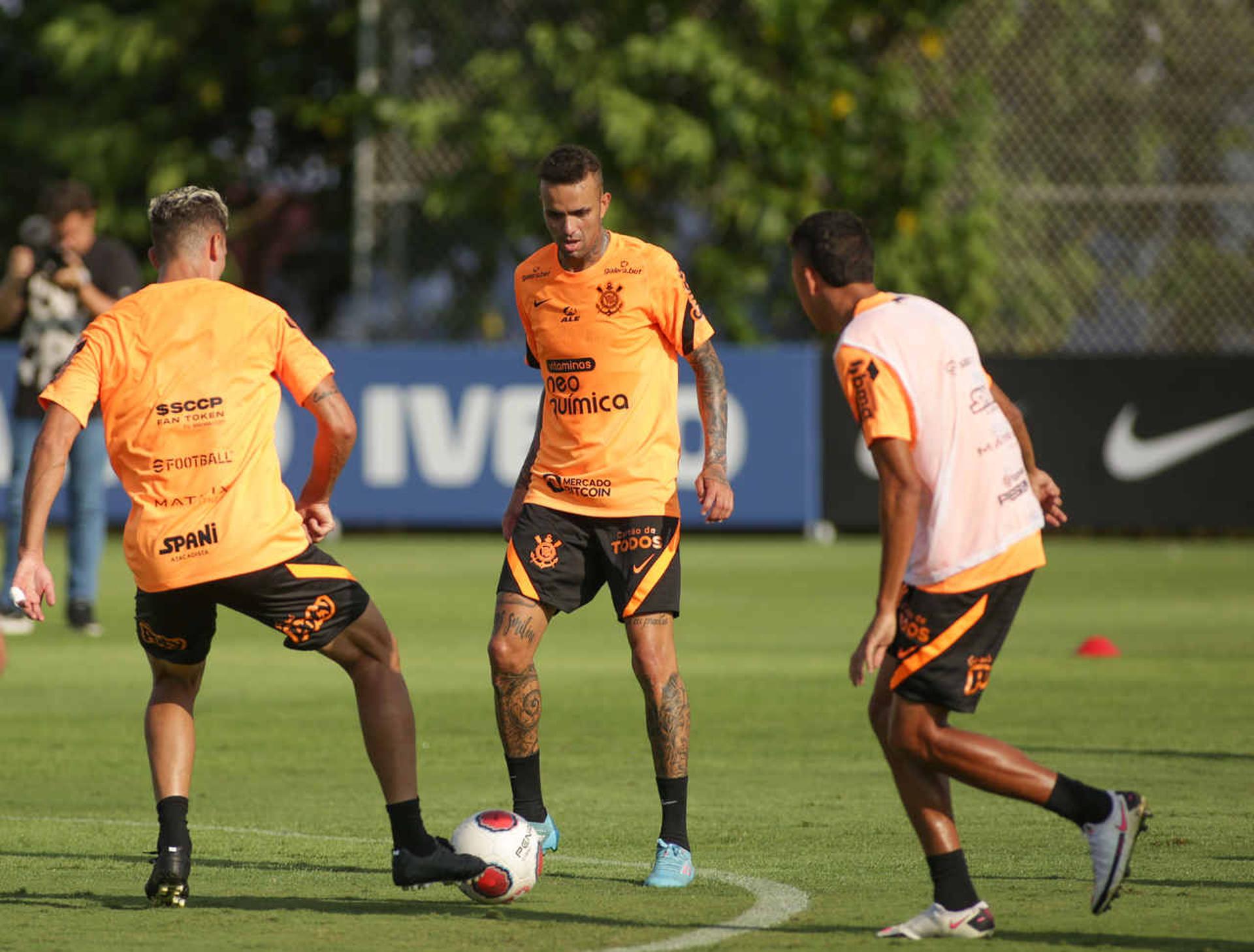 Luan - Treino Corinthians