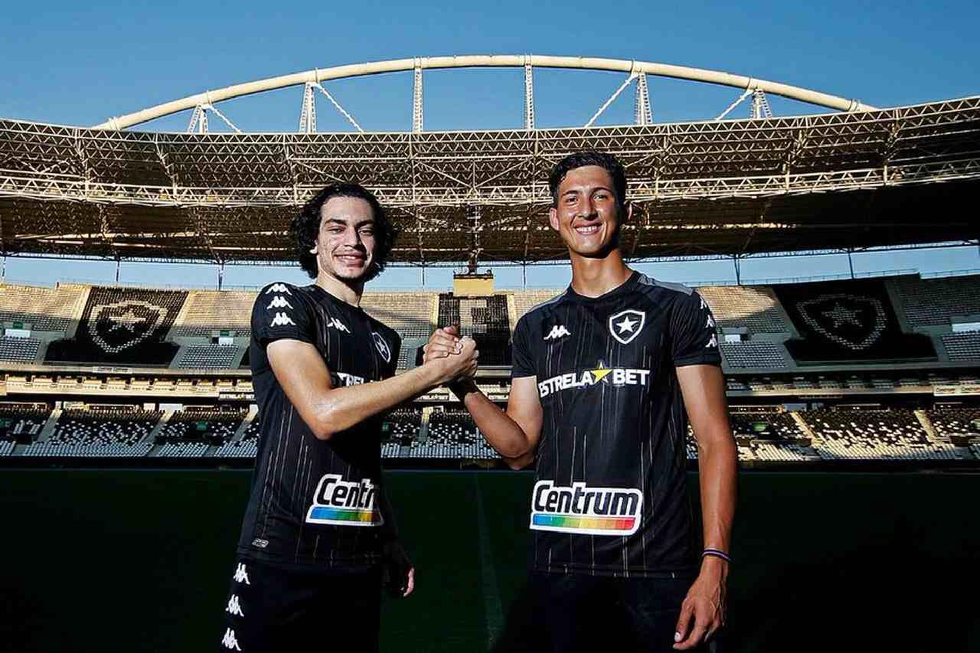 Matheus Nascimento e Dylan Talero - Botafogo