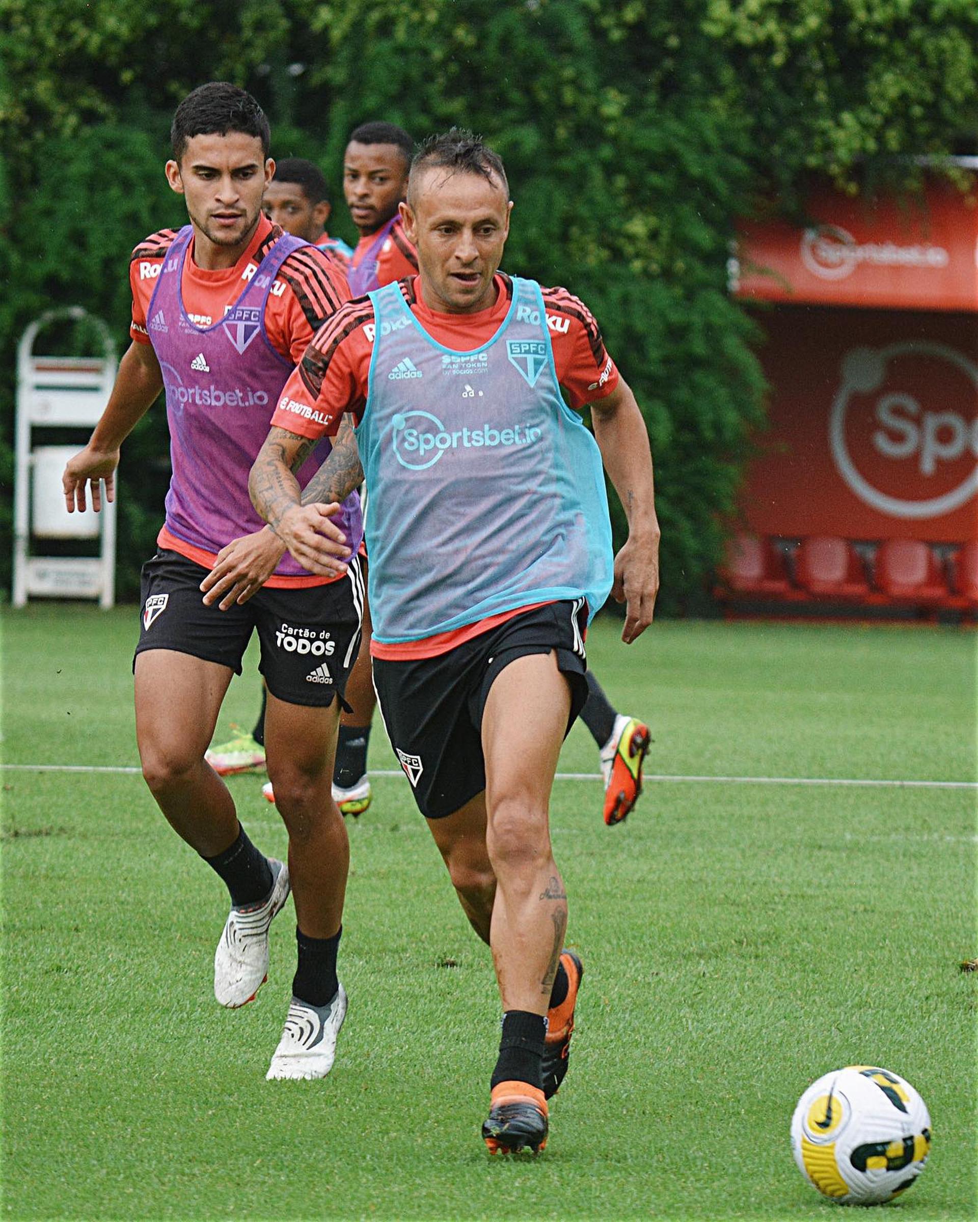 Treino São Paulo 14/03/2022