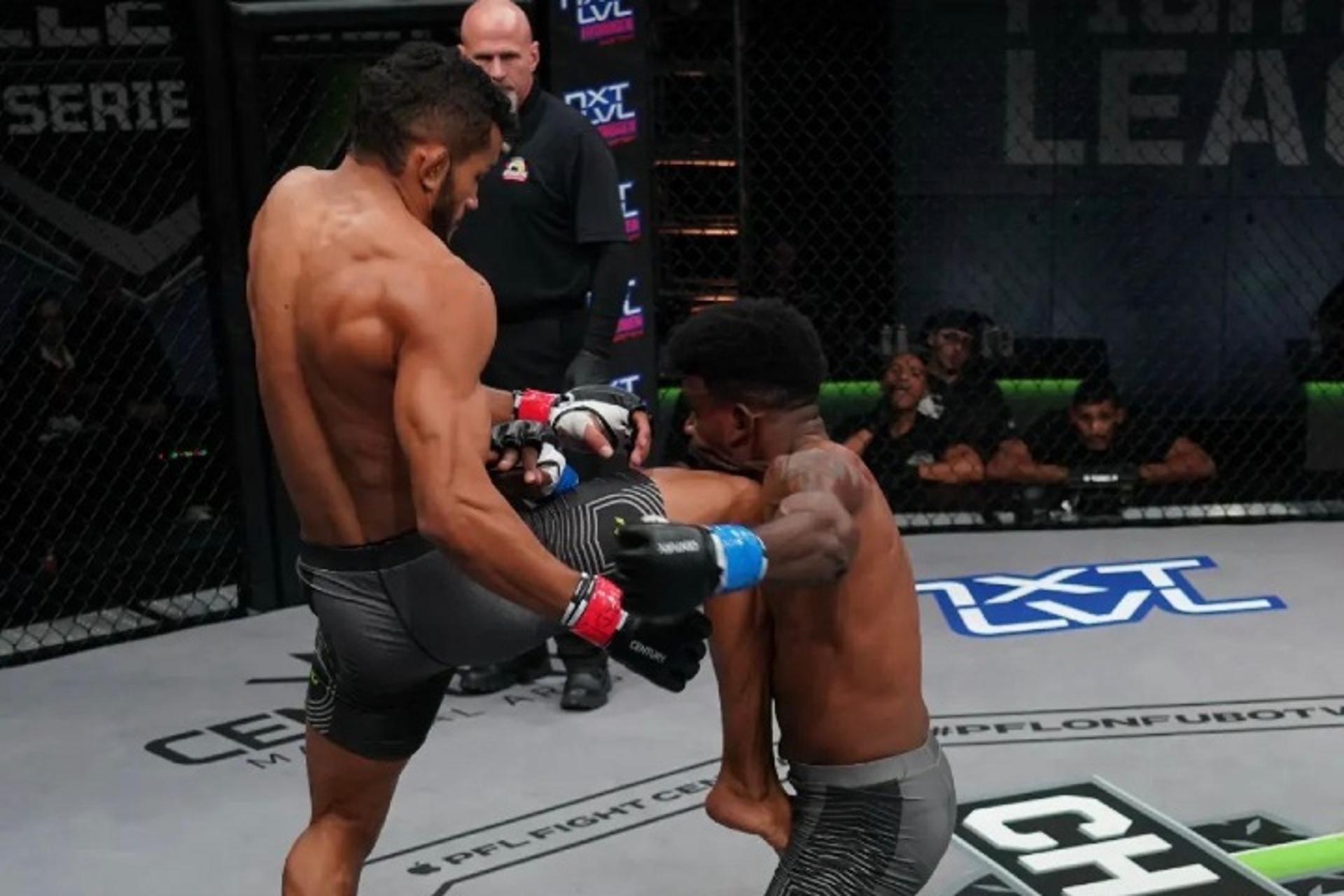 Reinaldo Ekson esteve perto de garantir uma vaga no torneio da Professional Fighters League