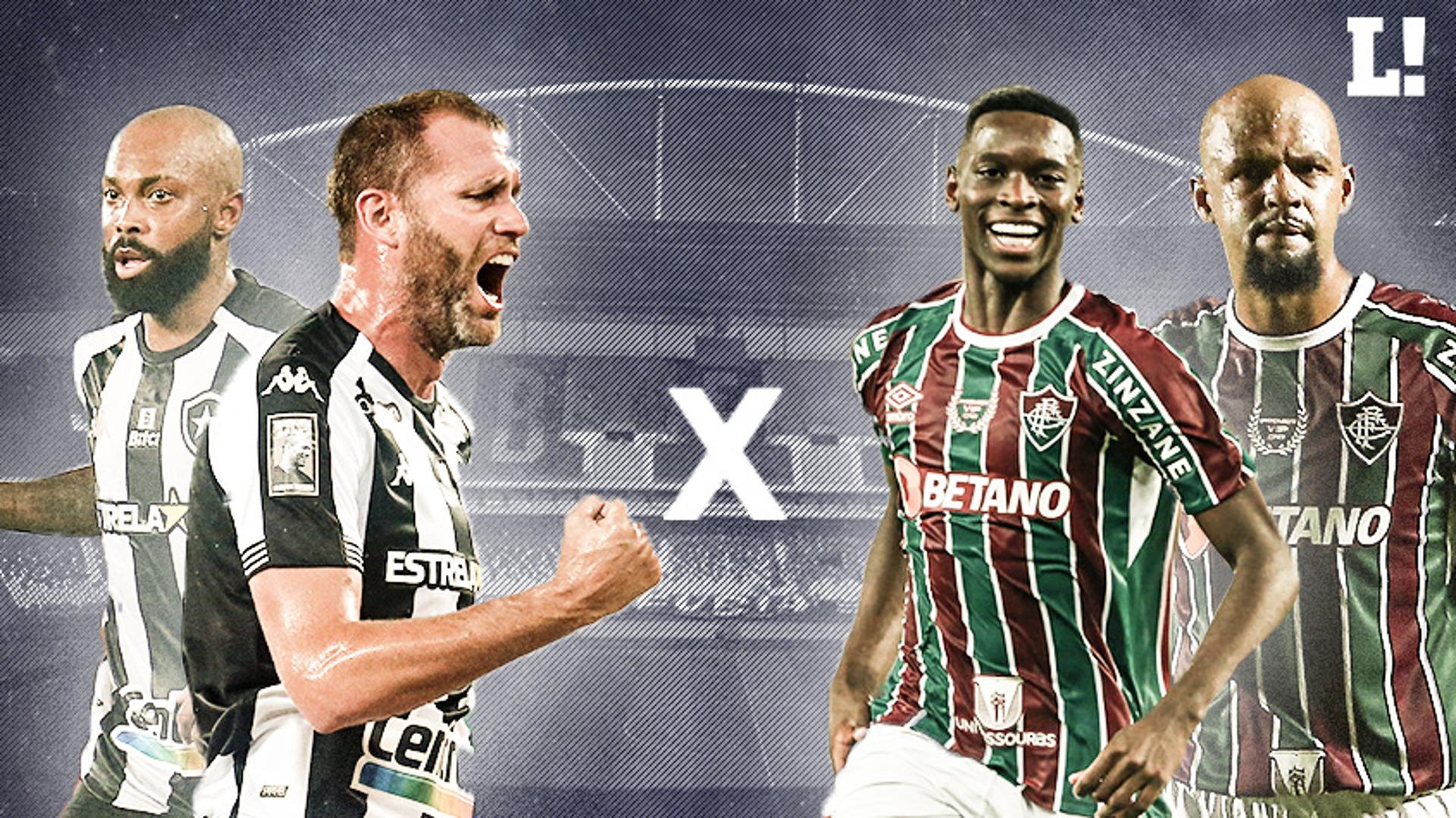 Arte Botafogo x Fluminense