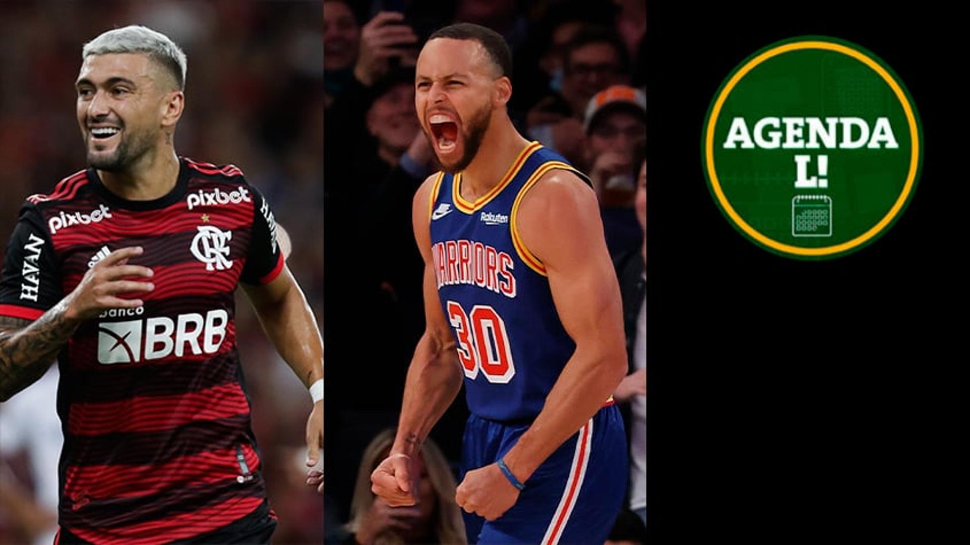 Agenda Lance! Flamengo e Golden State Warriors