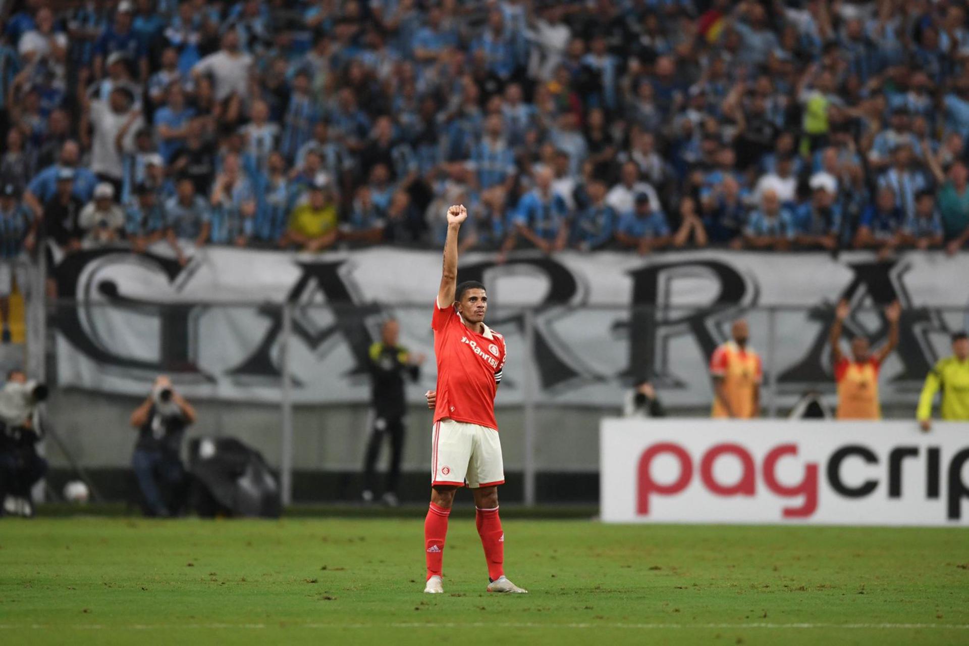 Grêmio x Internacional - Taison comemora gol