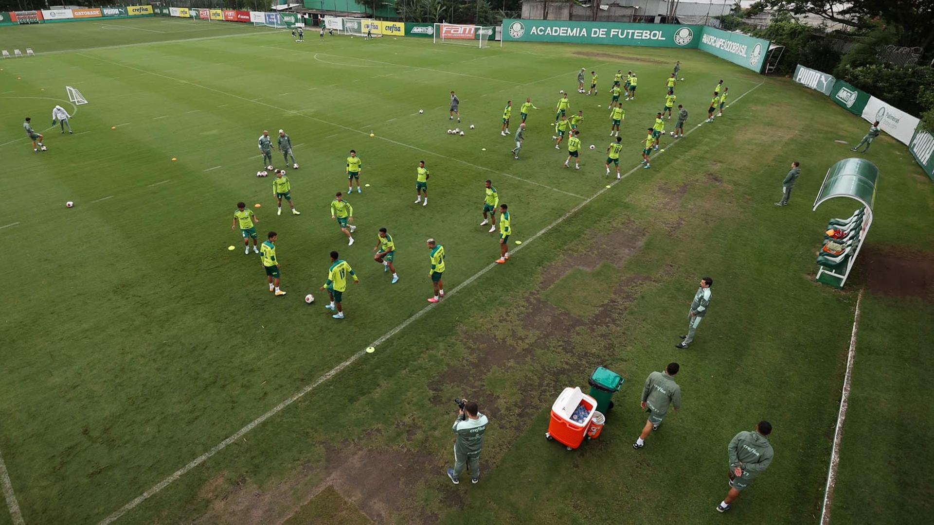 Abel Ferreira treino Palmeiras