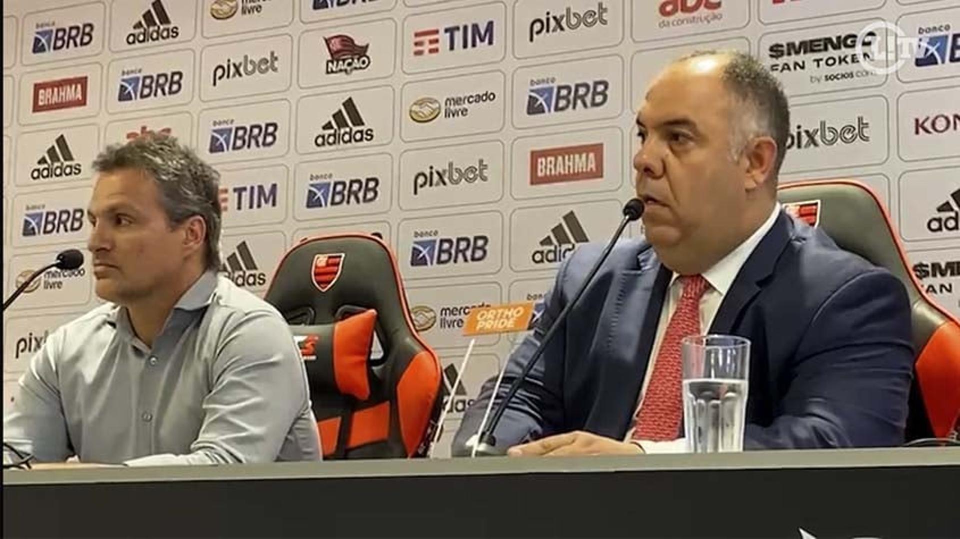 Marcos Braz sobre relação com Paulo Sousa